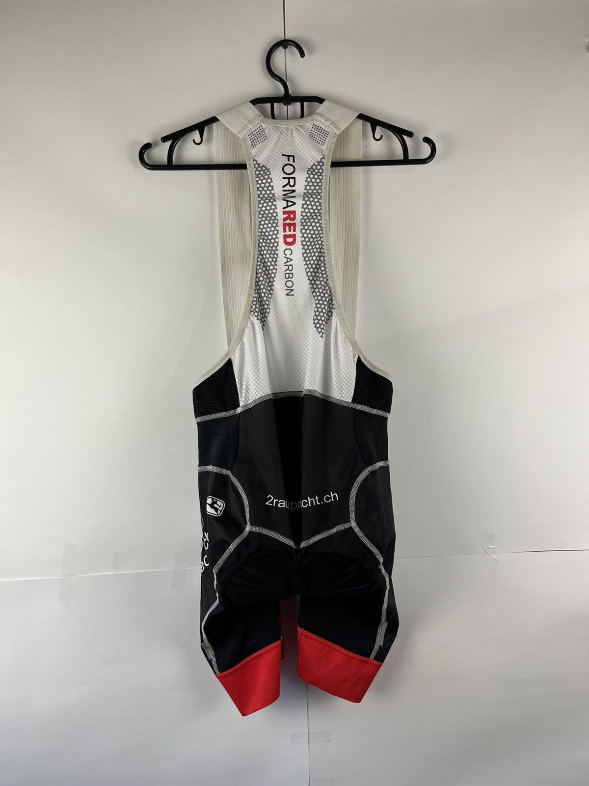 Other Giordana FormaRed Carbon Cycle Bibs Shorts Made in Italy Size US 36 / EU 52 - 6 Thumbnail