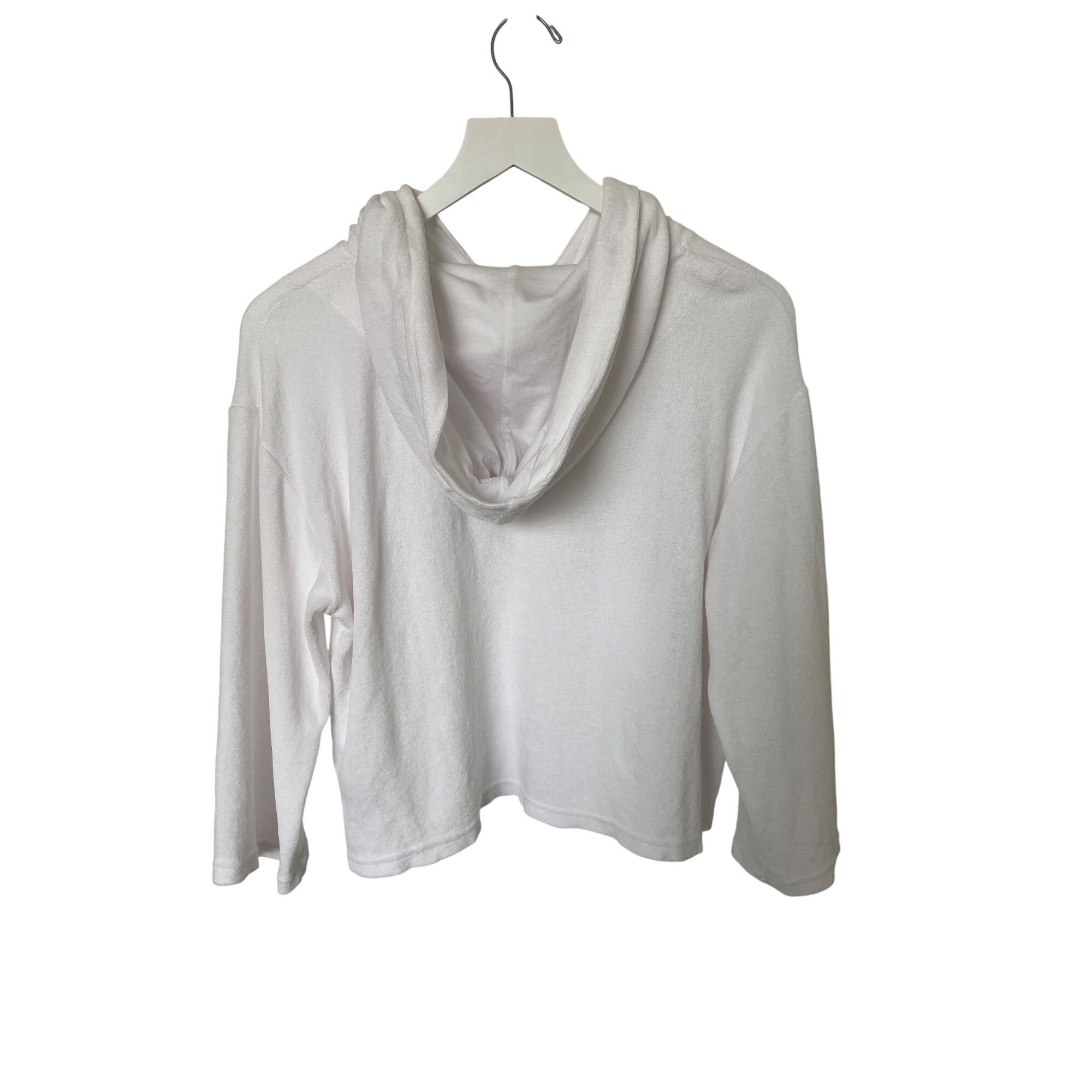 Vilebrequin Vilebrequin Chalk Terry Logo Hoodie Cover-Up Size S / US 4 / IT 40 - 6 Thumbnail