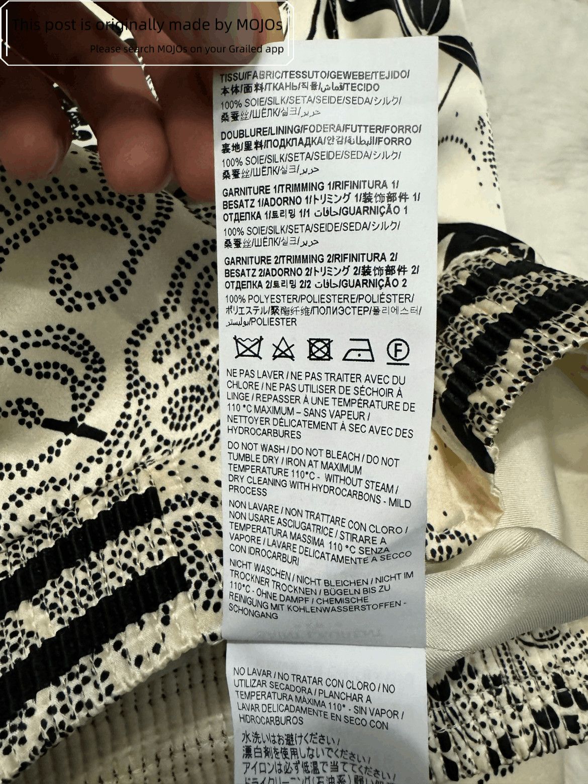 Saint Laurent Paris Sz 48 Saint Laurent Paris Flower Pattern Teddy Jacket Size US M / EU 48-50 / 2 - 4 Thumbnail