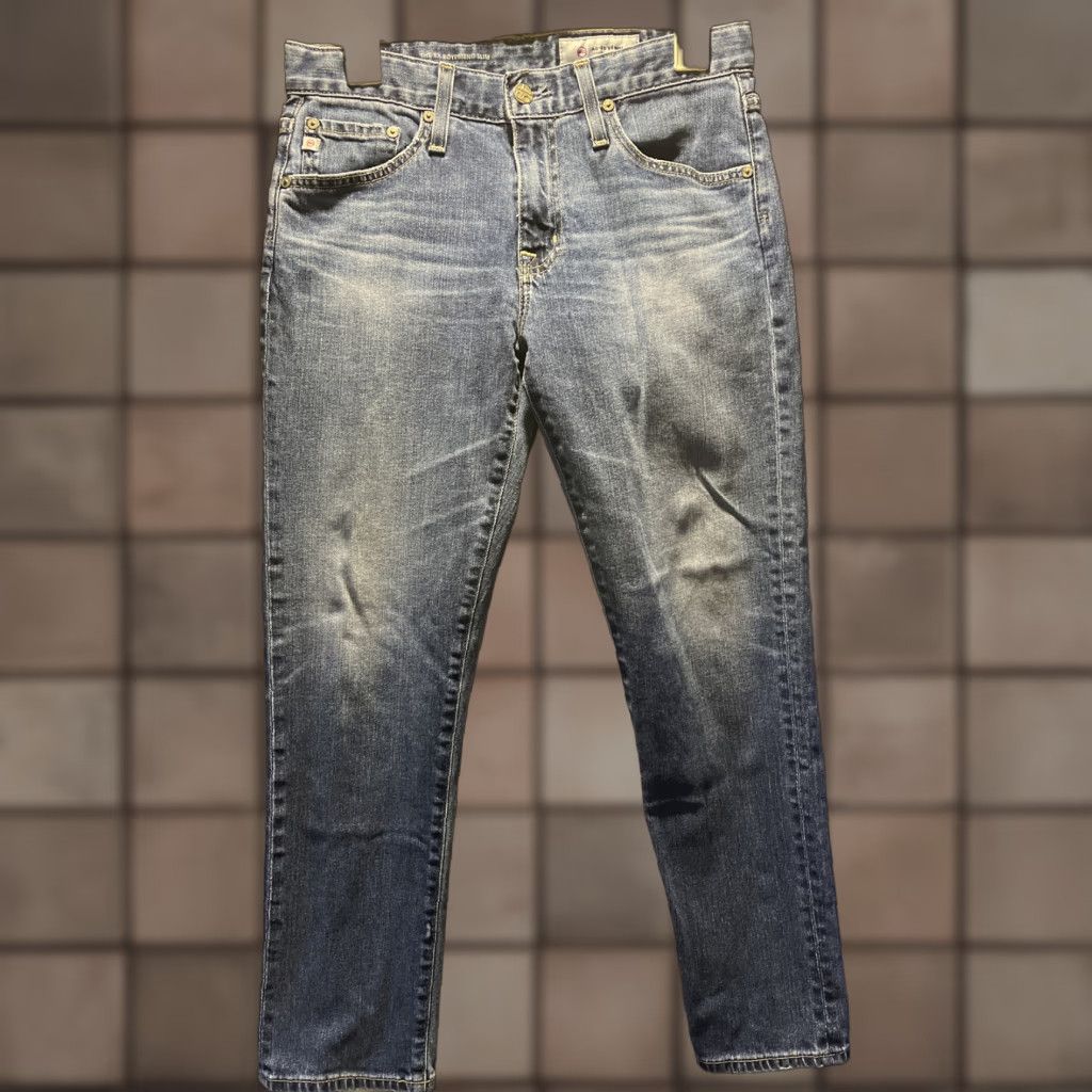 Vintage VINTAGE AG Adriano Goldschmied Women's Jeans Medium Wash Denim Slim Fit Size 26 Blue Size 26" / US 2 / IT 38 - 1 Thumbnail