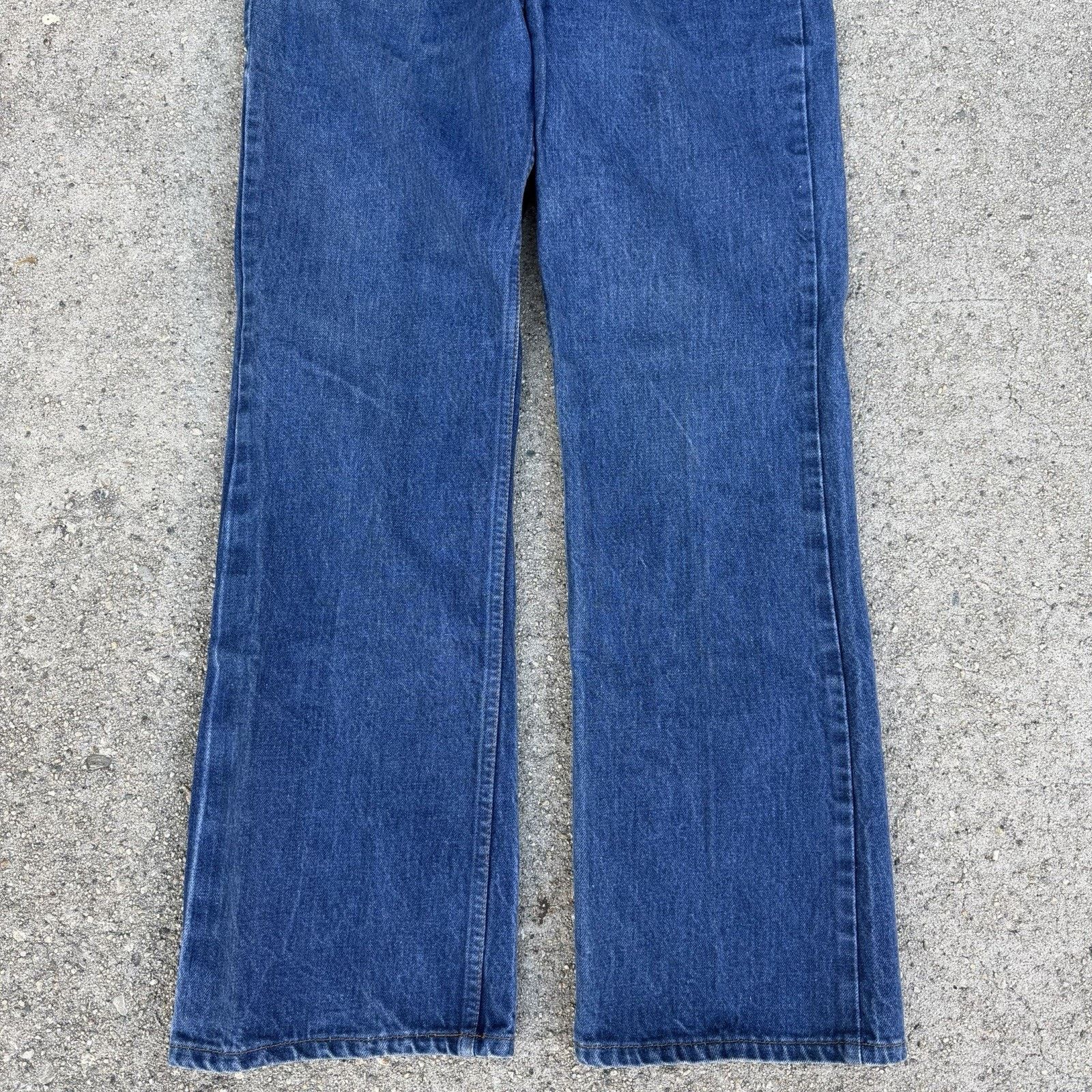 Levi's × Vintage Vintage 80s Levi’s 517 Bootcut Orange Tab Denim Jeans 34x31 Size US 34 / EU 50 - 3 Thumbnail