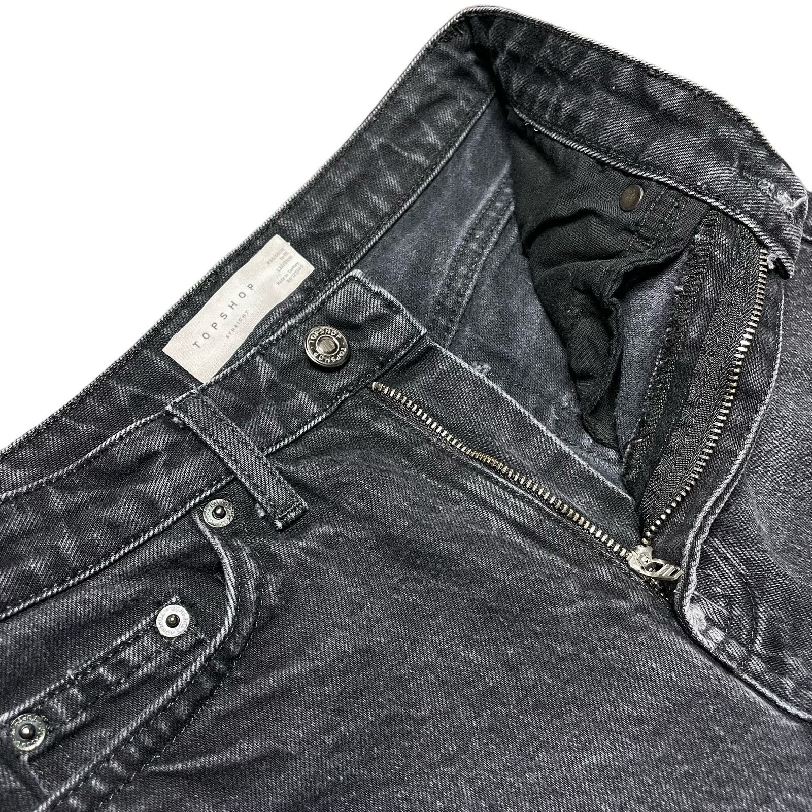Topshop NWOT Topshop Straight Jeans Size 26" / US 2 / IT 38 - 6 Thumbnail