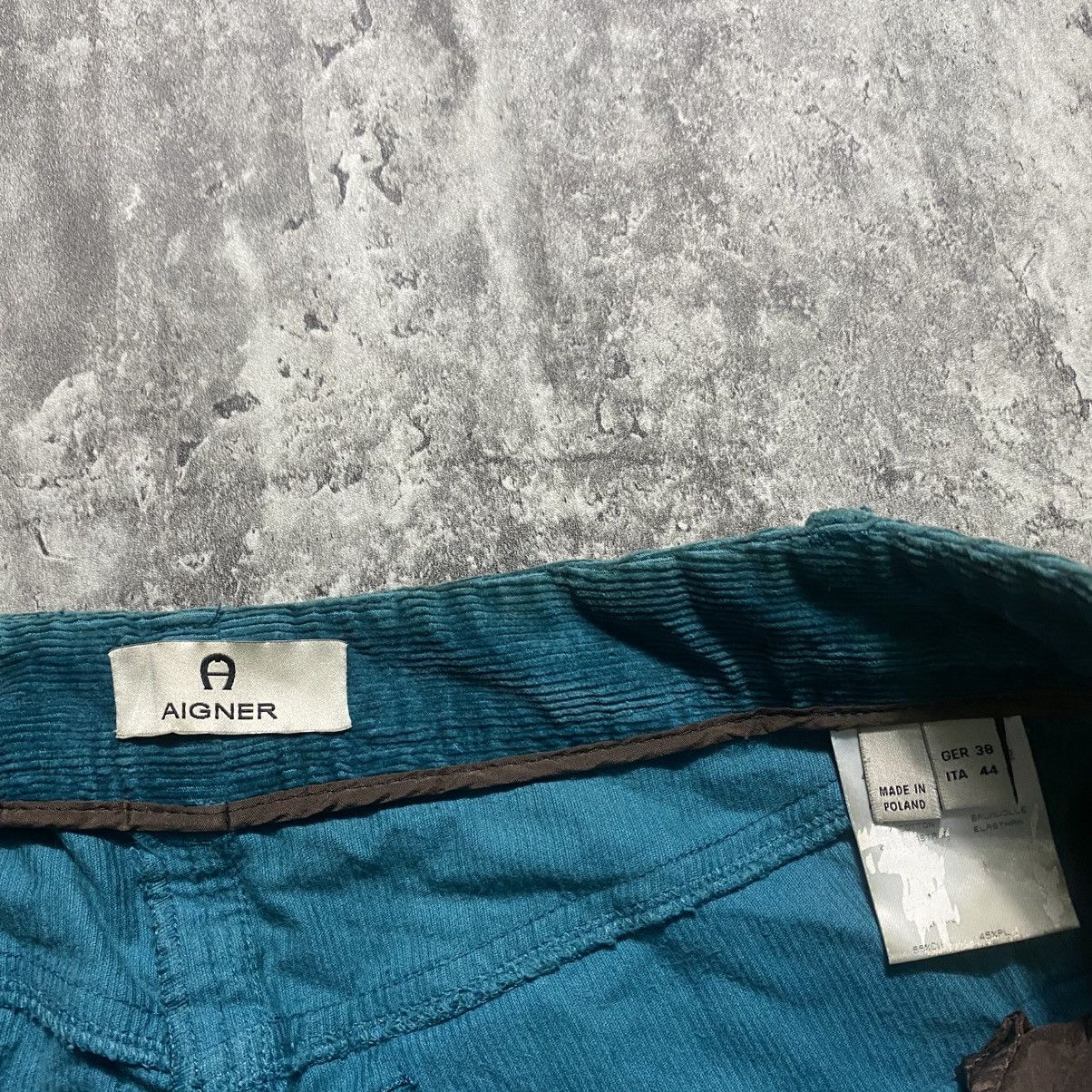 Aigner Vintage Aigner Corduroy Women Pants Size 30" / US 8 / IT 44 - 6 Thumbnail