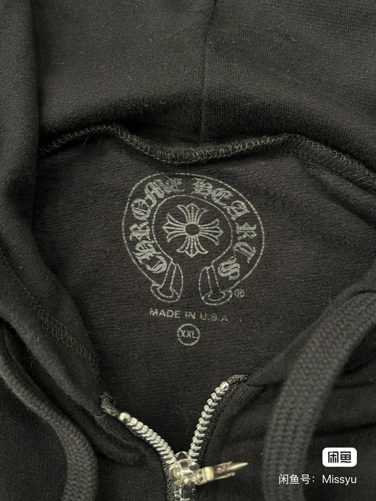 Chrome Hearts chrome hearts black zip-up hoodie with graphic. Size US XXL / EU 58 / 5 - 4 Thumbnail