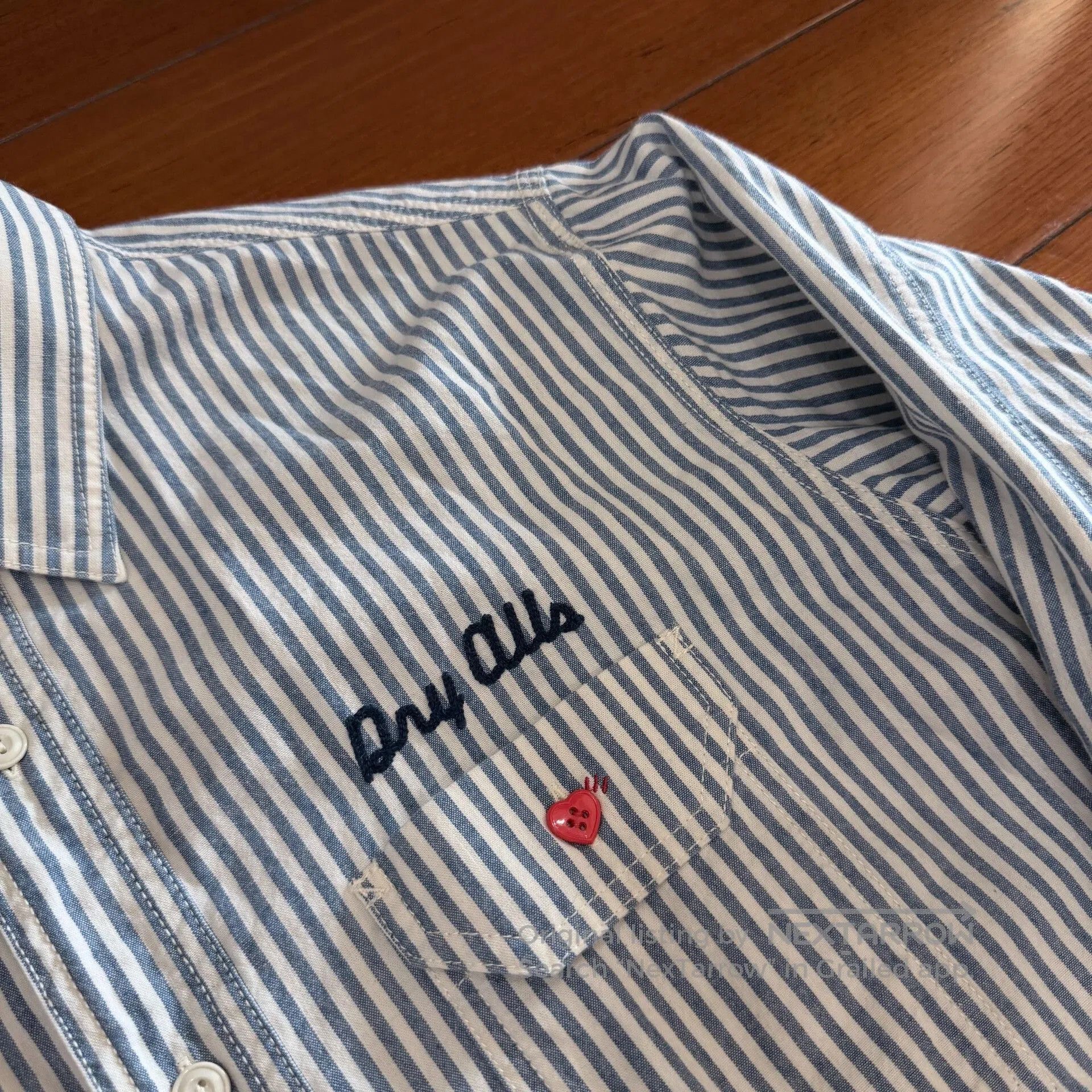 Human Made Human Made Single Pocket Stripe Shirt. Size US M / EU 48-50 / 2 - 3 Thumbnail