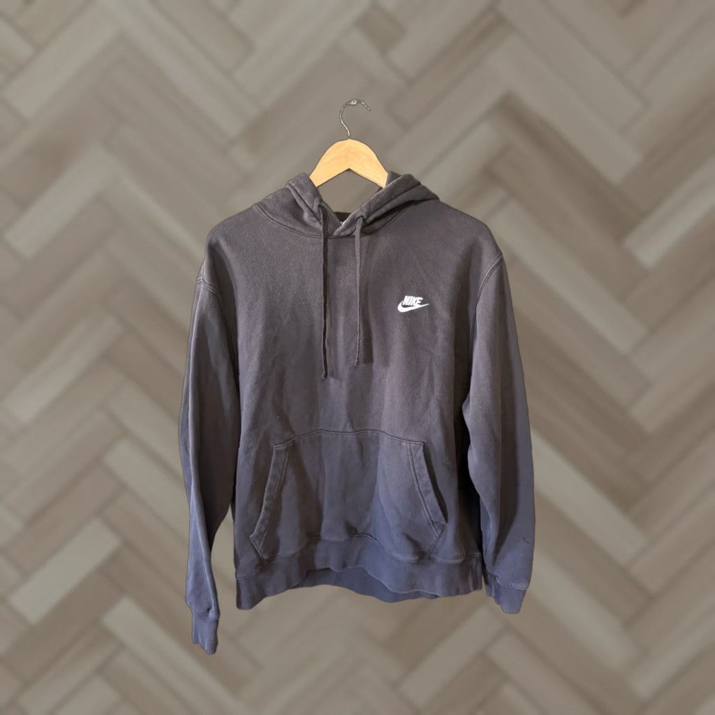 Nike Nike Sportswear Sweatshirt Hoodie Pullover Mens XL Black Size US XL / EU 56 / 4 - 1 Thumbnail