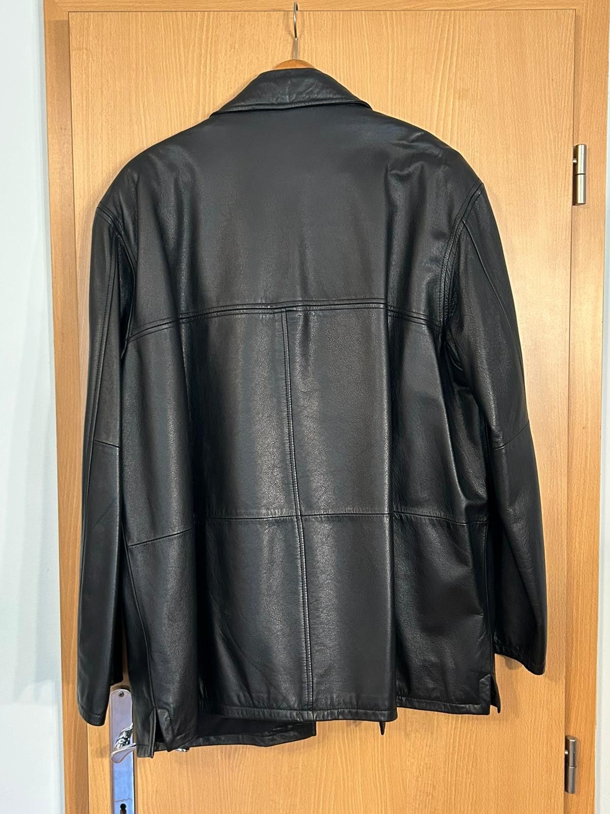 Other Vintage Genuine Leather Blazer Jacket Size US L / EU 52-54 / 3 - 5 Thumbnail