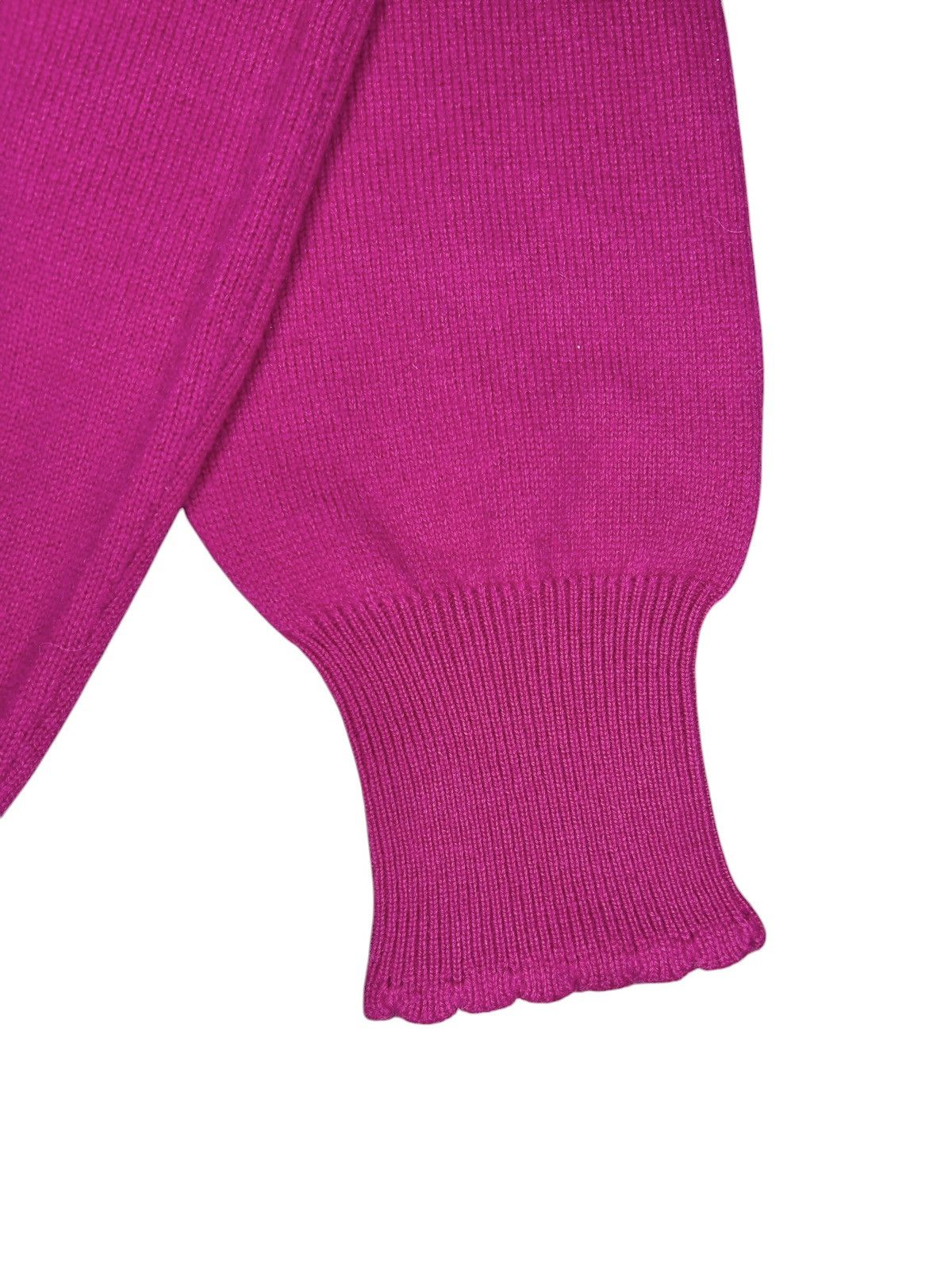 Chanel F/W 94 Oversized Scallop Cashmere Sweater Size M / US 6-8 / IT 42-44 - 5 Thumbnail