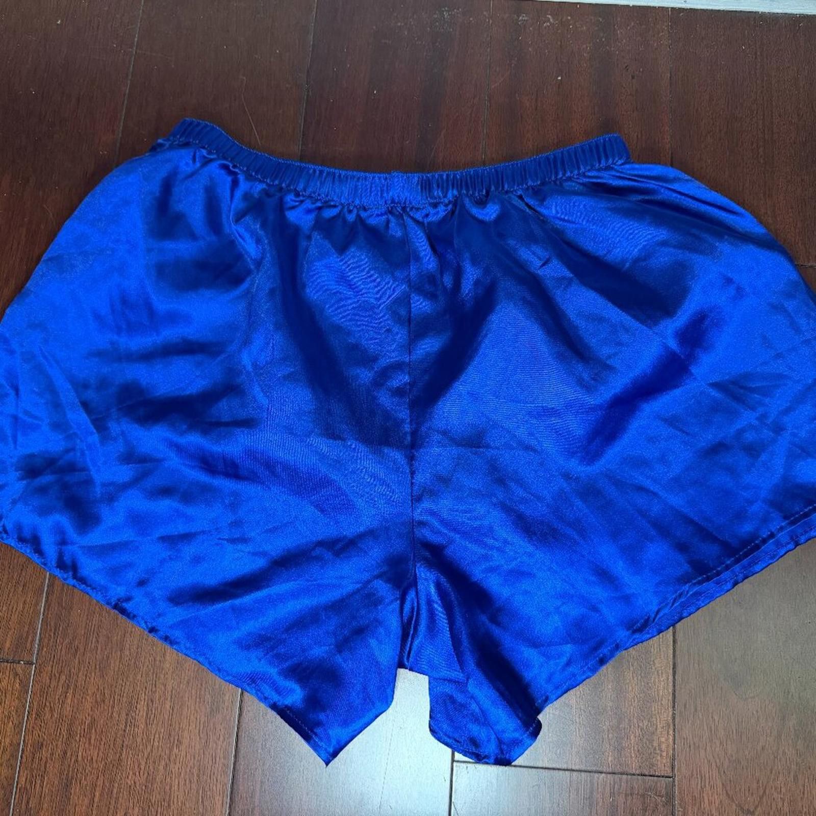 Other Fredericks of Hollywood Men Silky Boxer Shorts Blue Size Size ONE SIZE - 8 Thumbnail
