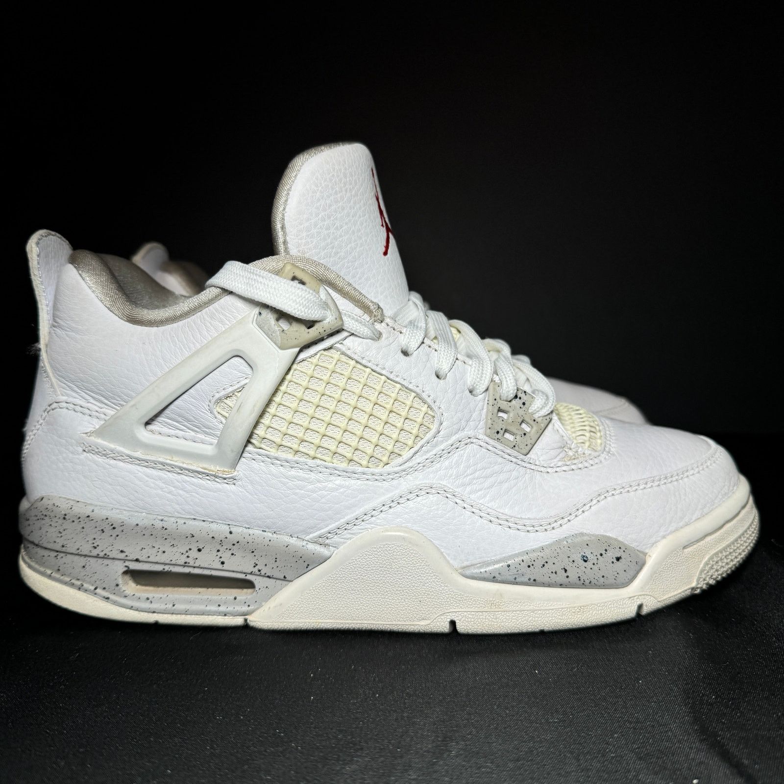 Jordan Brand × Nike Size 7 - Nike Air Jordan 4 Retro GS White Oreo Men's Shoes Size US 7 / EU 40 - 1 Thumbnail