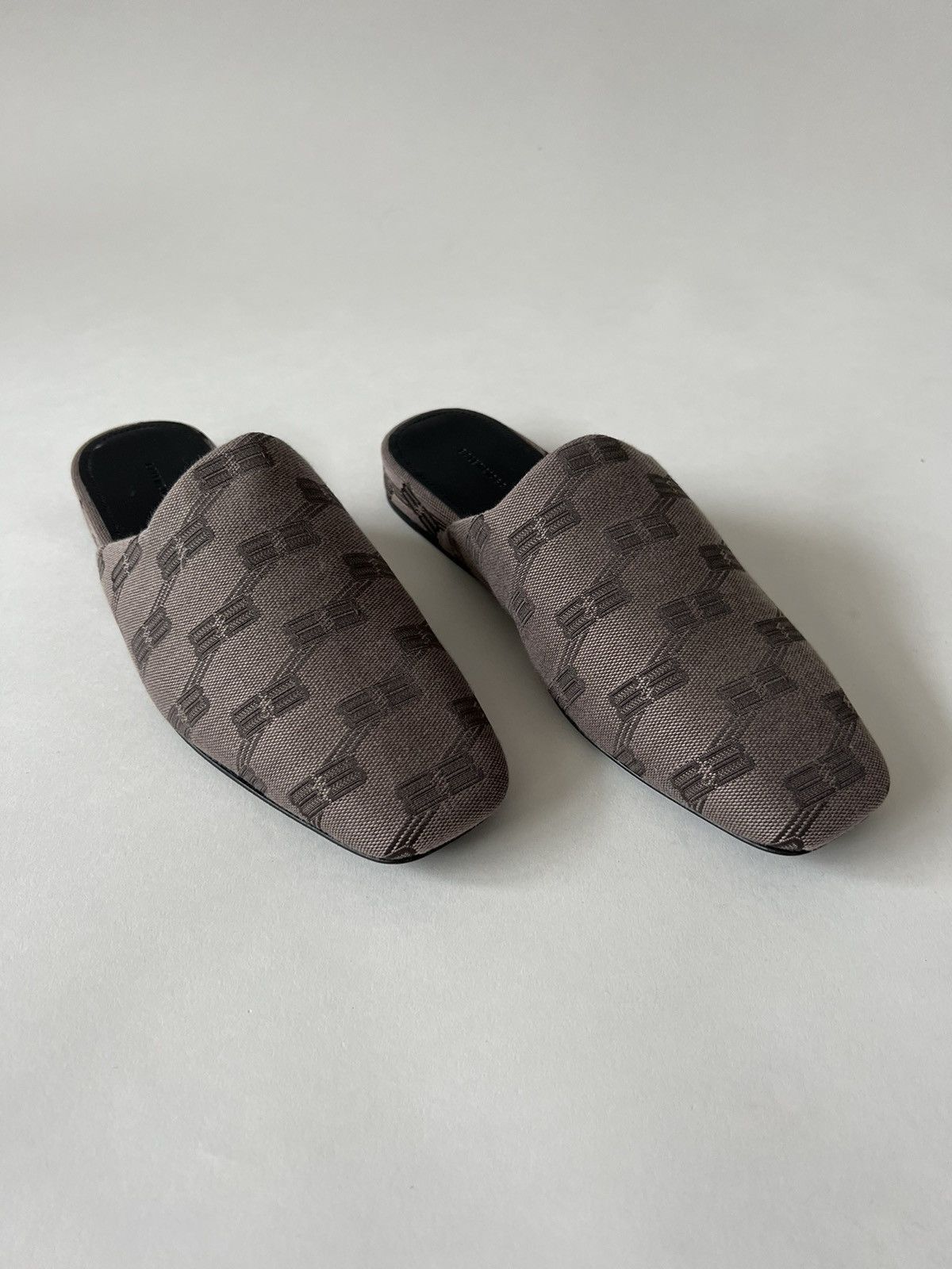 Balenciaga Balenciaga BB Monogram Mule Sandals Size US 5 / IT 35 - 1 Thumbnail