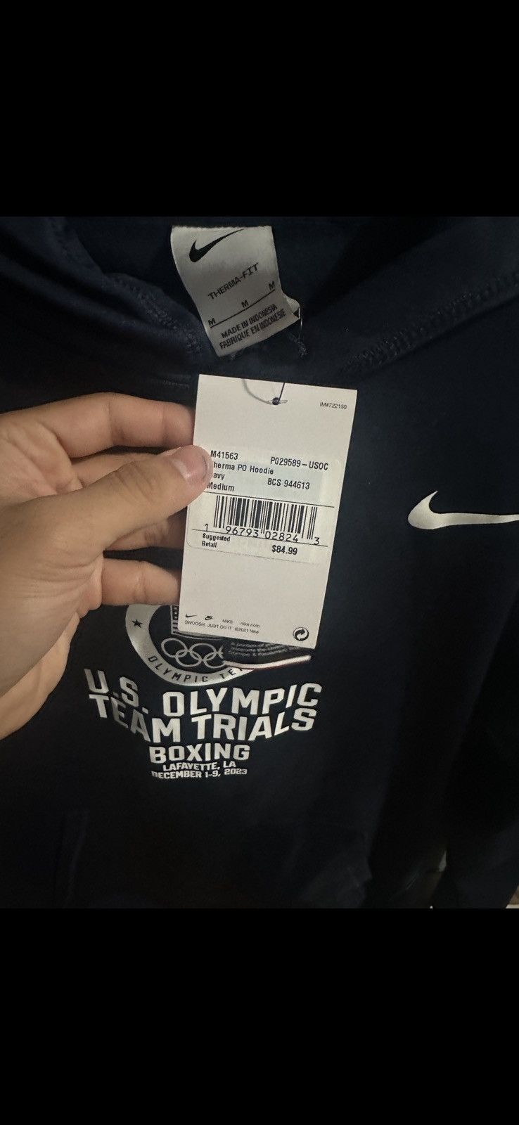 DRIFTER × Nike × USA Olympics Nike USA Olympic Boxing hoodie Size US M / EU 48-50 / 2 - 3 Thumbnail