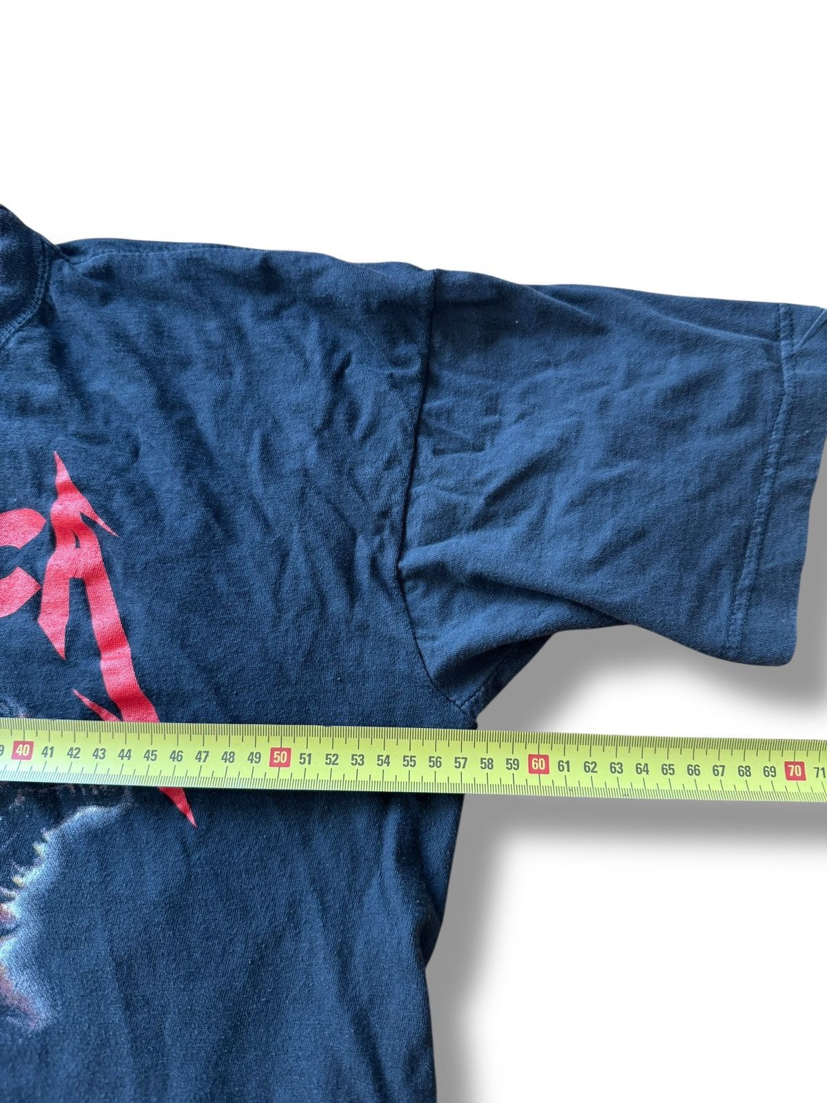 Metallica *RARE* VINTAGE METALLICA KAIJU « GODZILLA » BAND TEE 90s 00s Size US XL / EU 56 / 4 - 5 Thumbnail