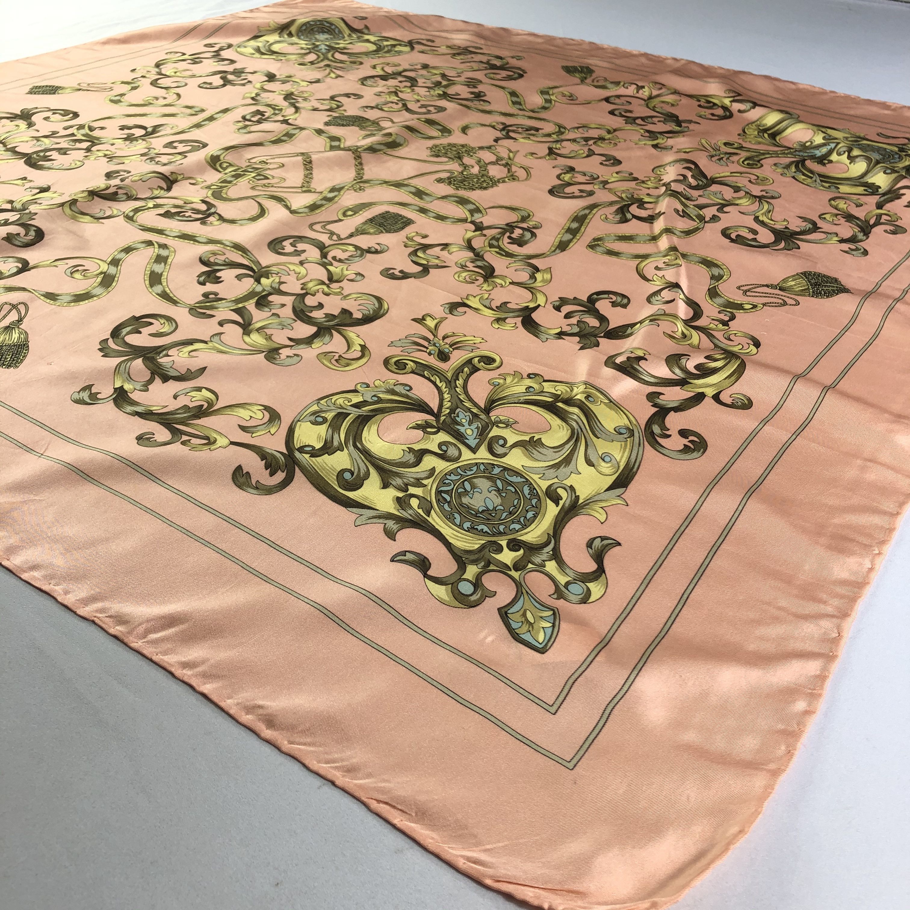 Vintage Vintage Silk Scarf Size ONE SIZE - 4 Thumbnail