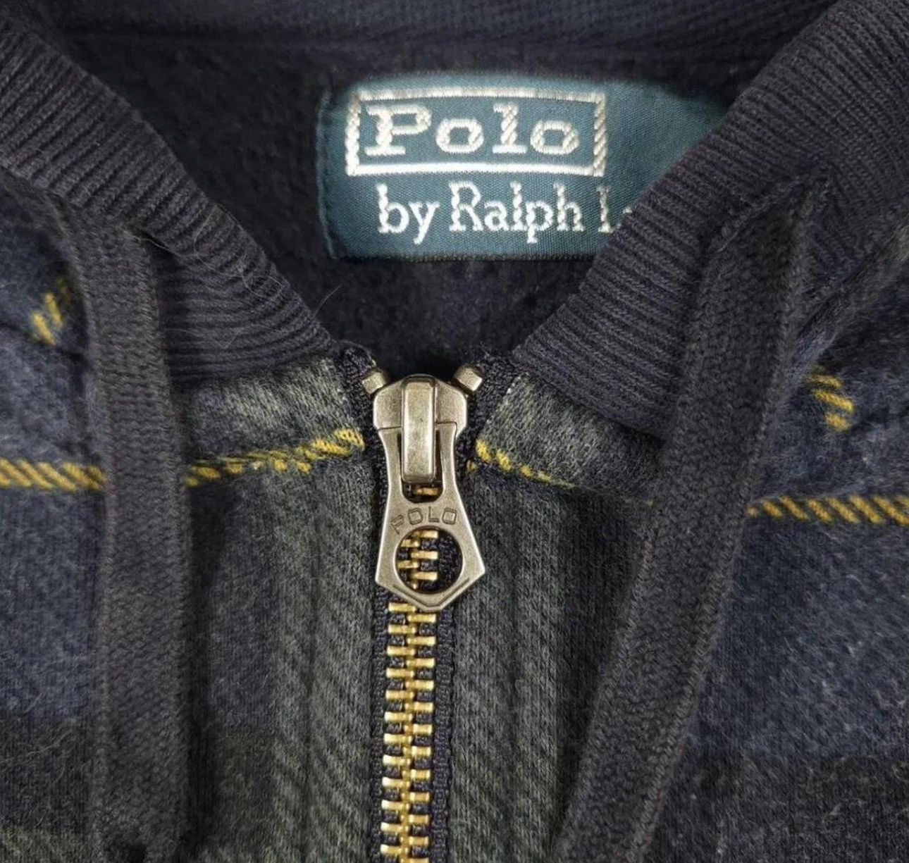 Polo Ralph Lauren Polo Ralph Lauren Plaid Mercer zip up hoodie Size US L / EU 52-54 / 3 - 6 Thumbnail