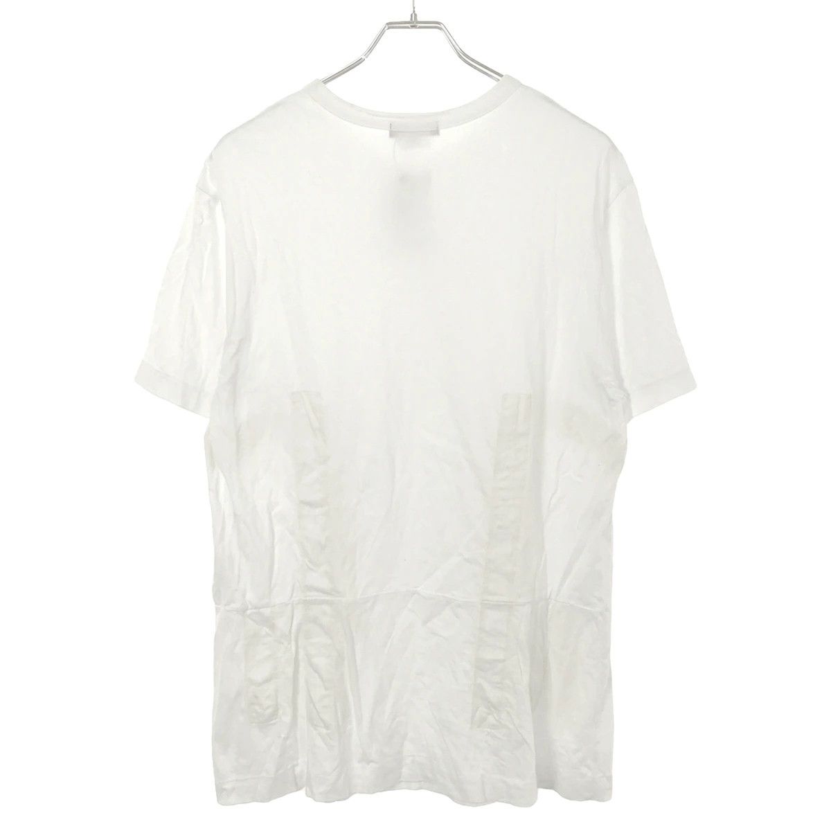 Comme des Garcons Homme Plus T-Shirts Tape Design Crew Neck Short Sleeve White Size US L / EU 52-54 / 3 - 2 Thumbnail
