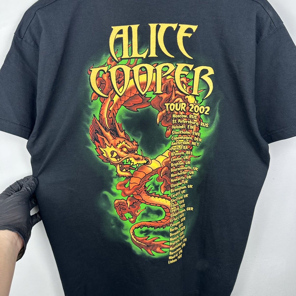 Band Tees Vintage Alice Cooper 2002 Tour T-Shirt Size US M / EU 48-50 / 2 - 16 Thumbnail