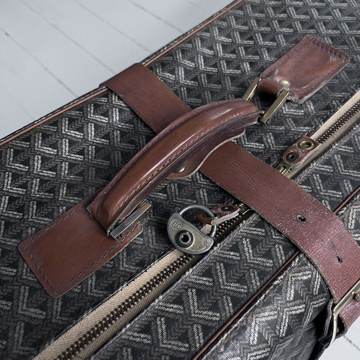 Goyard Goyard Goyardine Monogram Mid 1900s Soft Suitcase Size ONE SIZE - 5 Thumbnail