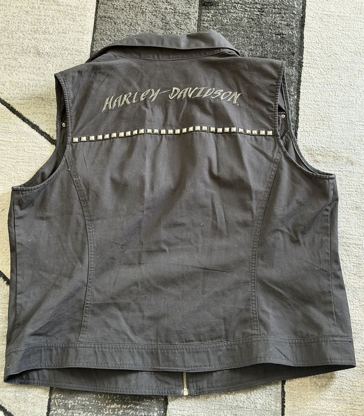 Harley Davidson Studded Harley Davidson Vest Size US M / EU 48-50 / 2 - 2 Thumbnail