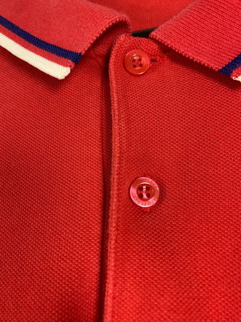 Fred Perry Fred Perry | Red | XL | Slim Fit Size US XL / EU 56 / 4 - 4 Thumbnail