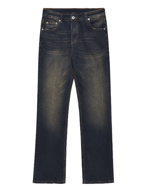 Japanese Brand × Jean Vintage high street distressed loose straight jeans Size US 34 / EU 50 - 5 Thumbnail