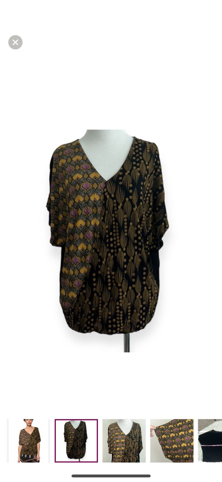 Desigual Desigual XS Yolanda tshirt top Size XS / US 0-2 / IT 36-38 - 1 Thumbnail