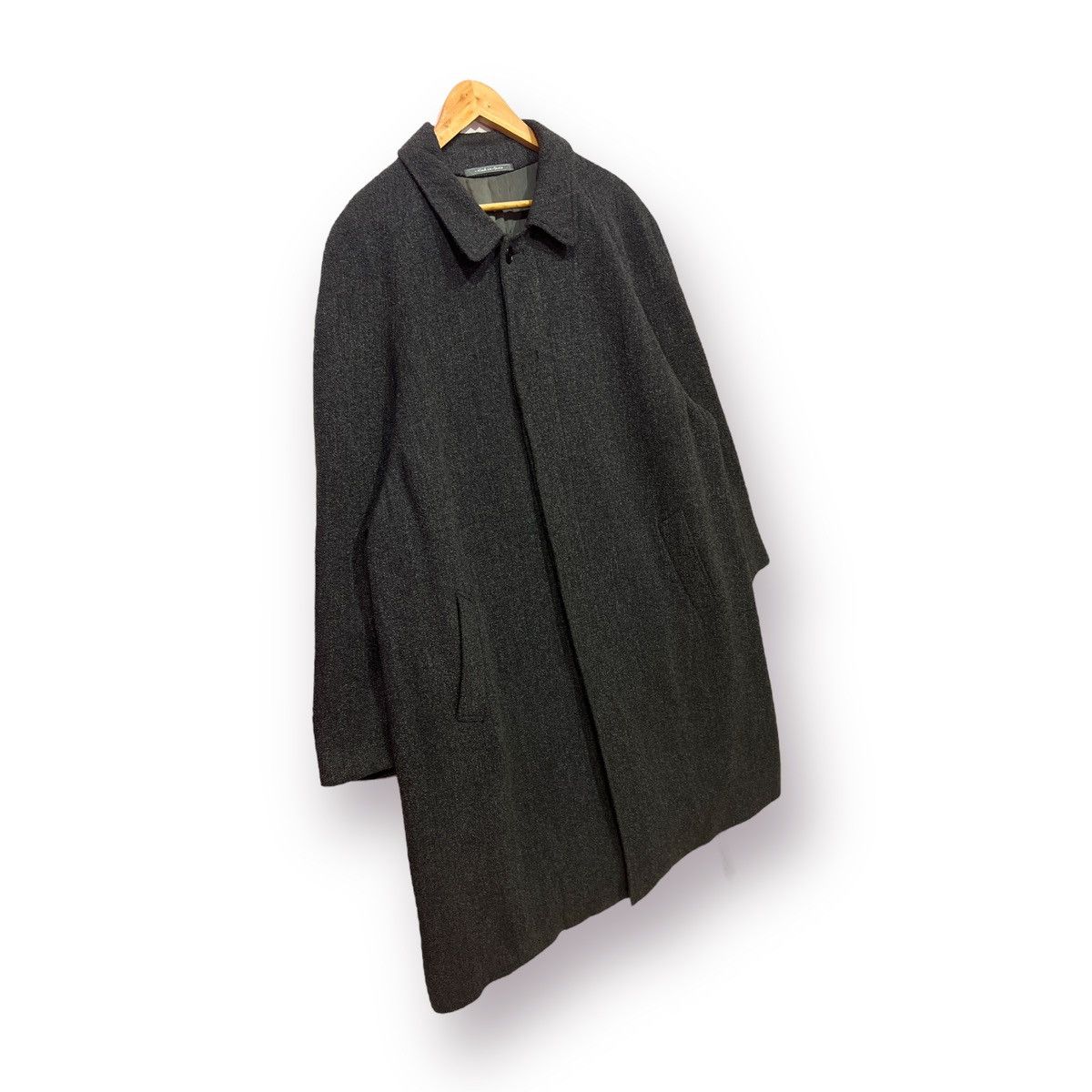 Sonia Rykiel 🔥 RYKIEL HOMME WOOL LONG COAT - GREY Size US L / EU 52-54 / 3 - 3 Thumbnail