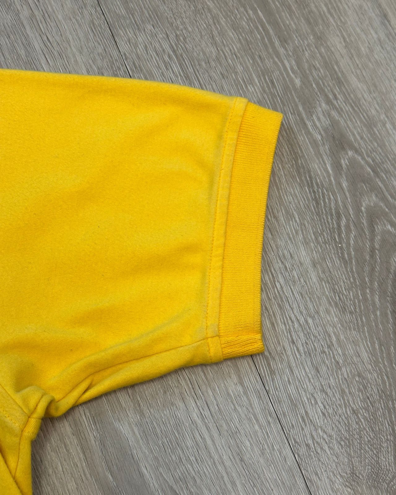 Tommy Hilfiger Vintage Tommy Hilfiger Men's Yellow Polo T-Shirt Size Large Size US L / EU 52-54 / 3 - 4 Thumbnail