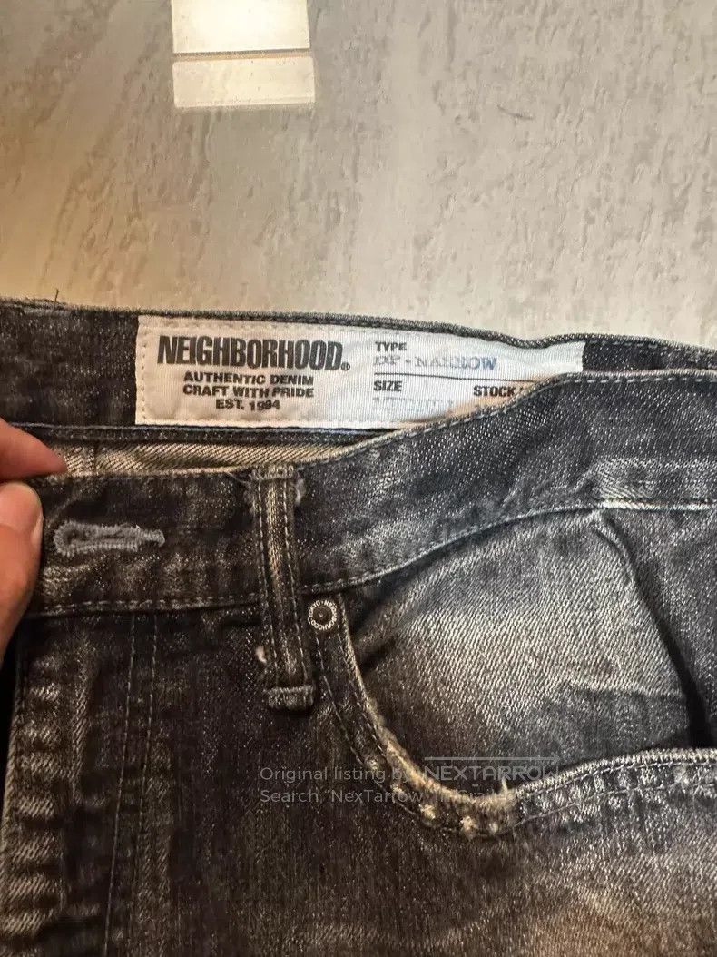Neighborhood Neighborhood size M Bullet Hole King Denim Pants Size US 27 - 2 Thumbnail