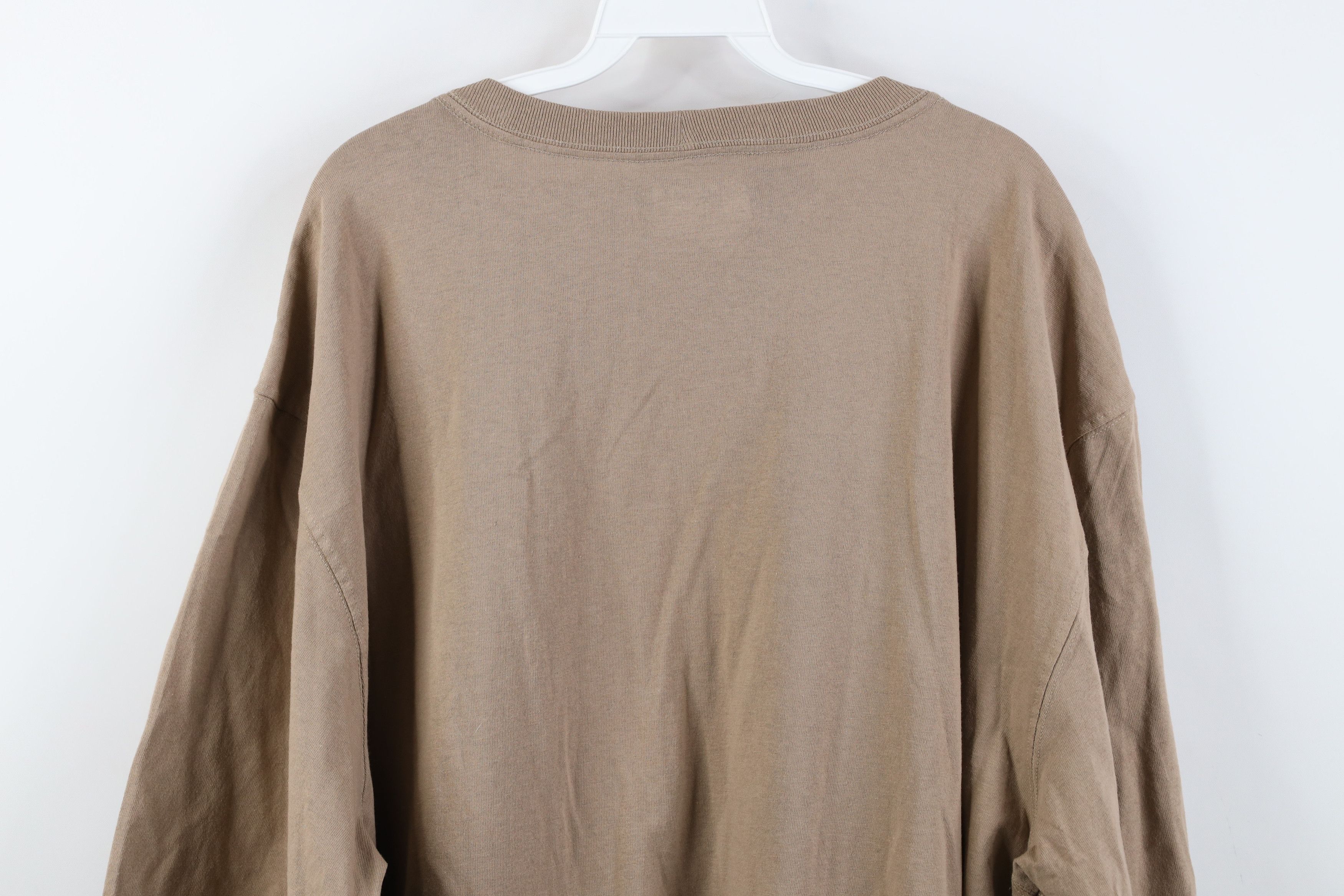 Carhartt Deadstock Vintage Y2K Carhartt Fit Pocket T-Shirt Desert Size US XL / EU 56 / 4 - 13 Thumbnail
