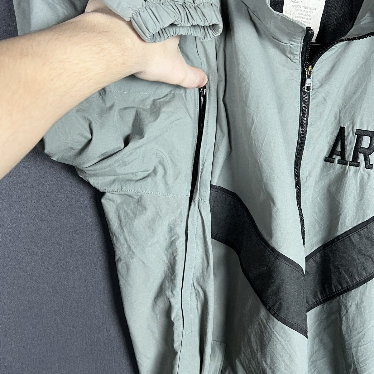 Propper × Vintage Vintage US Army IPFU Windbreaker Jacket 90s Size M Regular Size US M / EU 48-50 / 2 - 6 Thumbnail