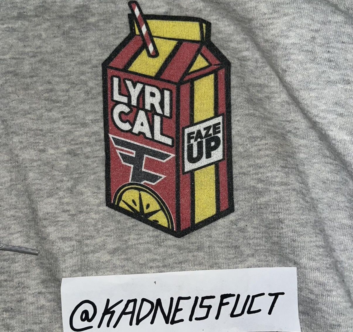 FaZe × Lyrical Lemonade FaZe Lyrical lemonade hoodie Size US XL / EU 56 / 4 - 1 Thumbnail