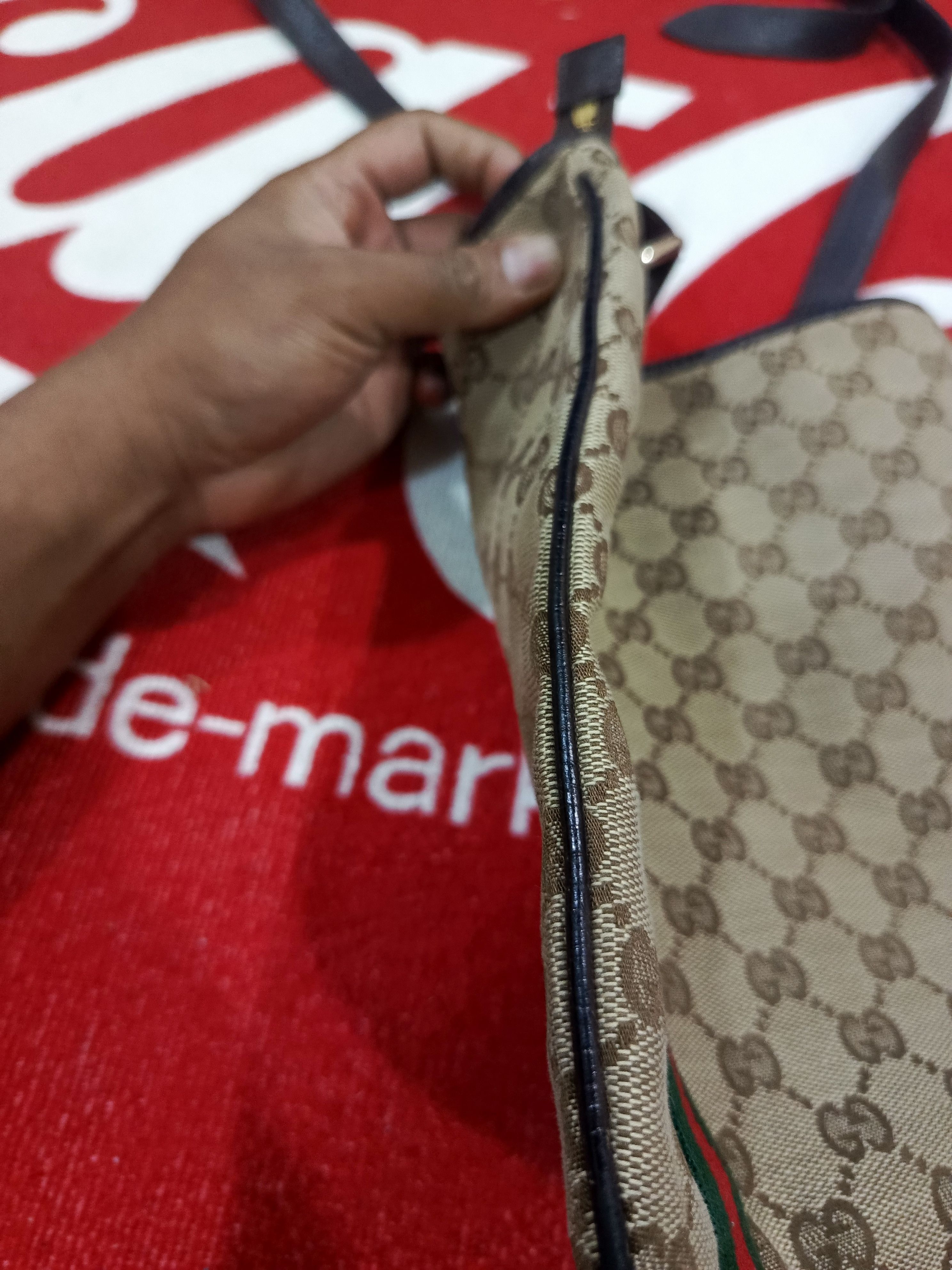 Gucci Gucci Brown GG Canvas Jolicoeur Crossbody Bag Size ONE SIZE - 12 Thumbnail