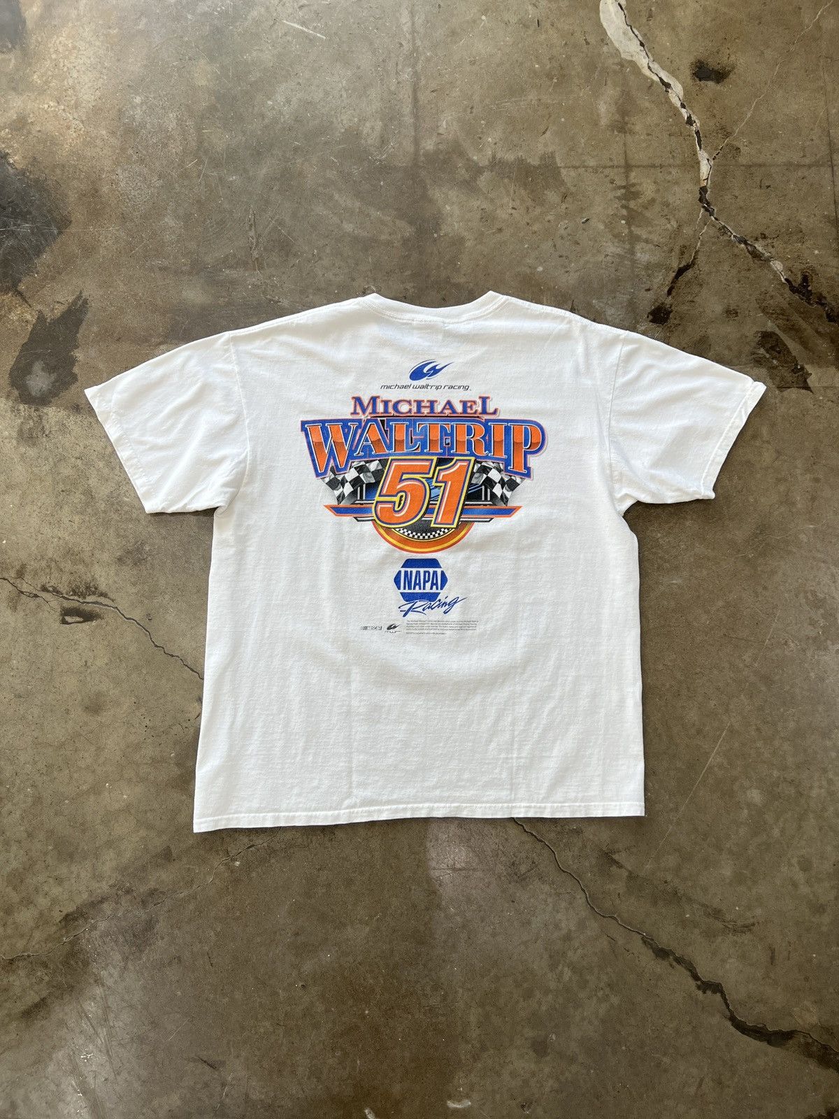 NASCAR × Vintage Vintage Michael Waltrip 51 Racing Tee Sz. XL Size US XL / EU 56 / 4 - 5 Thumbnail