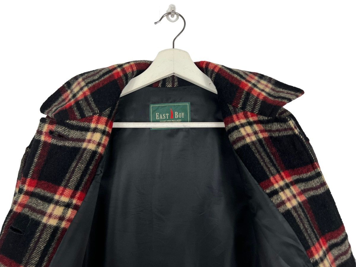 Japanese Brand × Vintage 🔥 EAST BOY PLAID CHECKER CPO WOOL JACKET Size US M / EU 48-50 / 2 - 11 Thumbnail