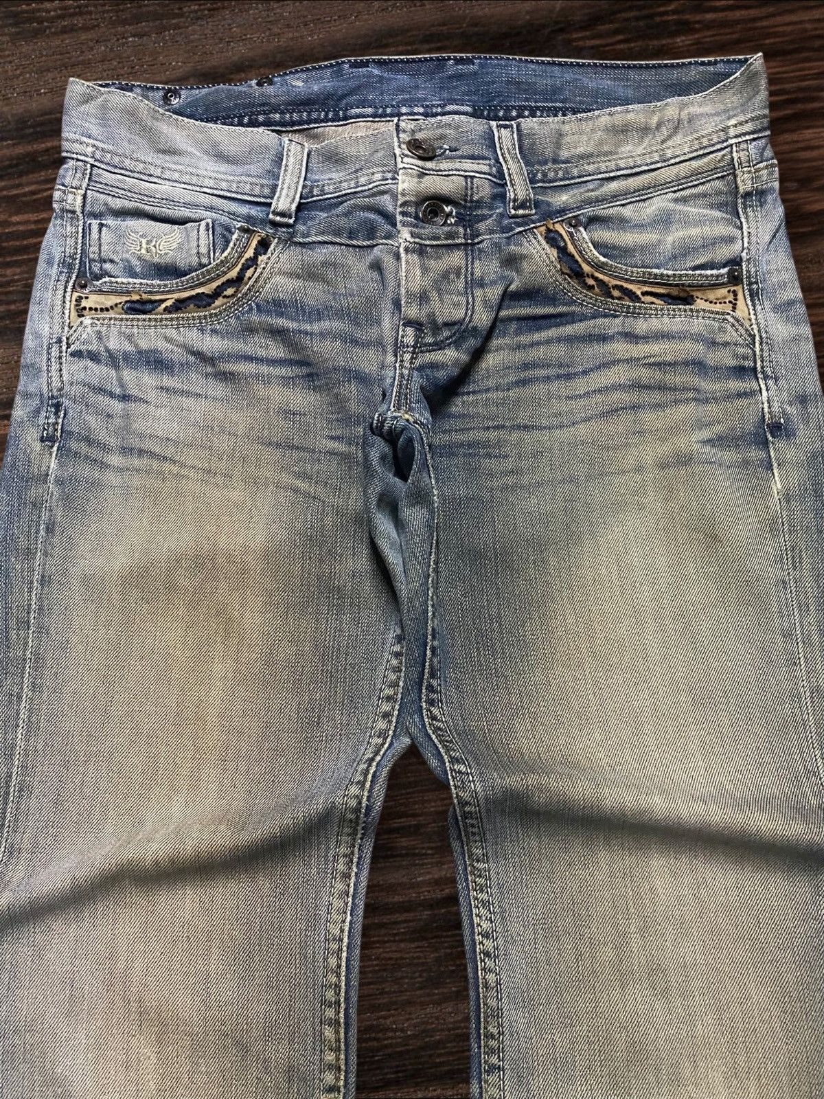 Vintage Vintage Japanese Brand Kaporal5 Nely Mud Wash Straight jeans Size 30" / US 8 / IT 44 - 3 Thumbnail