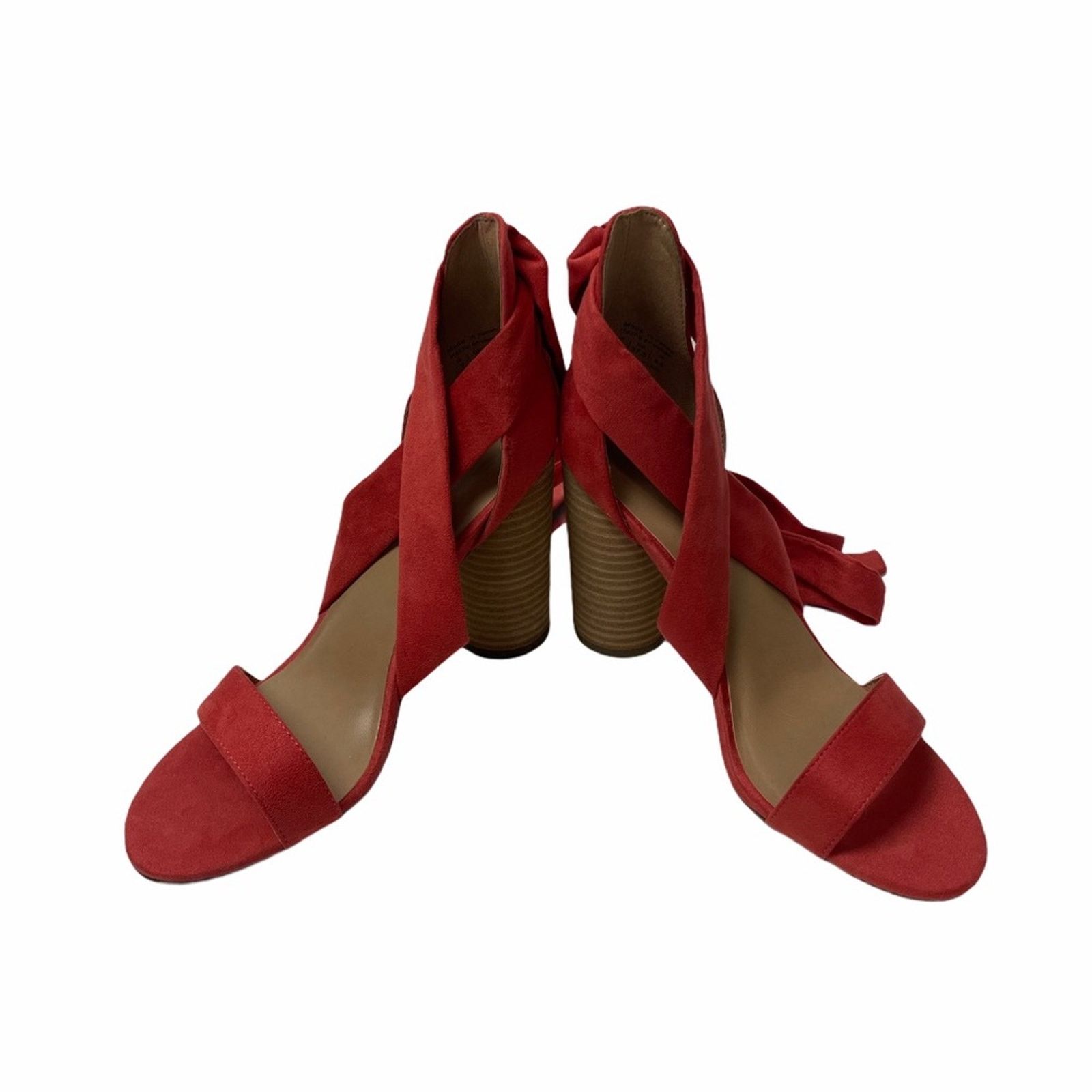 Call It Spring Call It Spring Defuria Sandal Orange Faux Suede 7M Size US 7 / IT 37 - 6 Thumbnail
