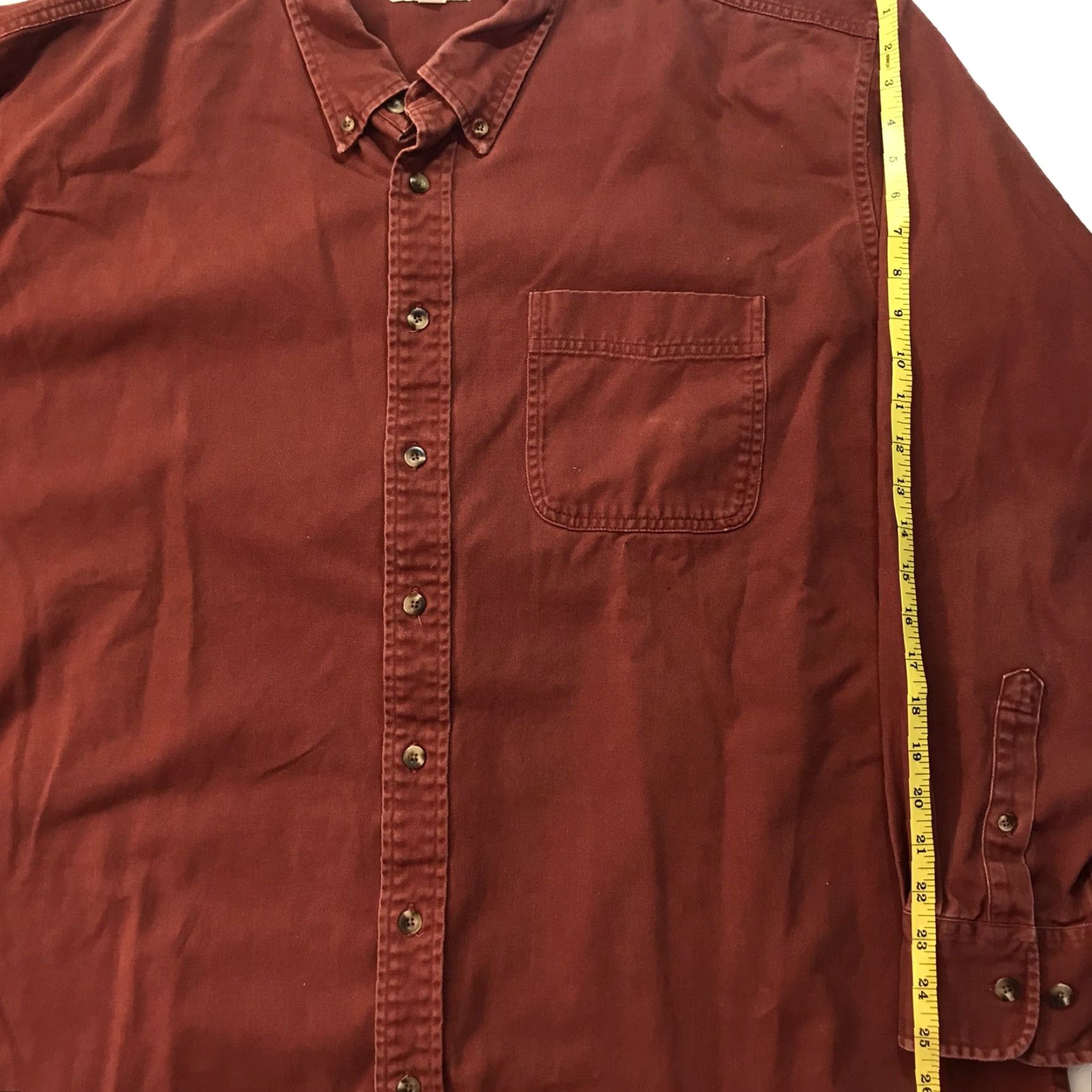 Vintage Cabela's Outdoor Heavy Button-Up Shirt Mens Long Sleeve Casual Red 2XL Size US XXL / EU 58 / 5 - 7 Thumbnail