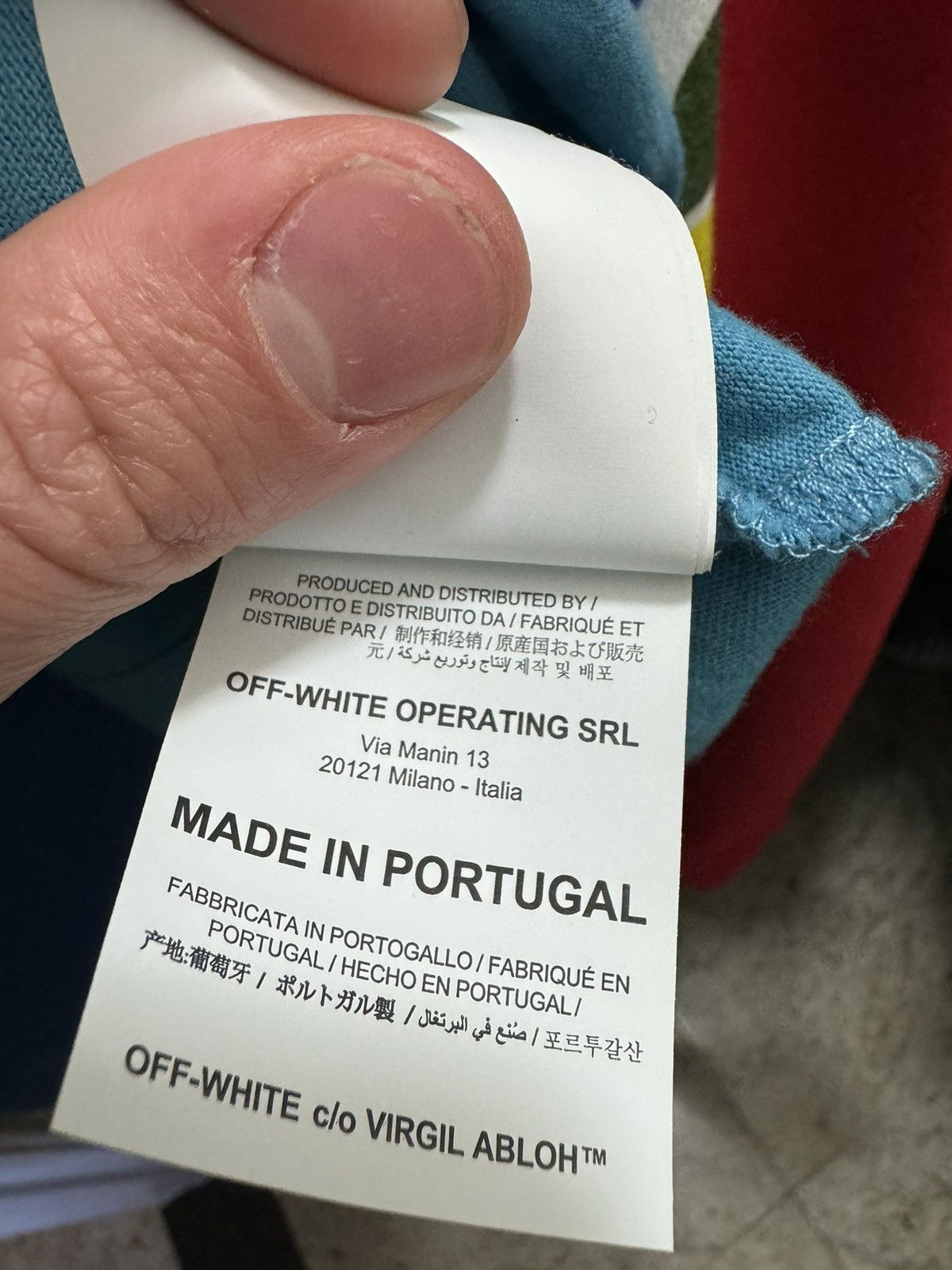 Off-White Off-White Cabin Baggage Arrows Tee Size US M / EU 48-50 / 2 - 4 Thumbnail