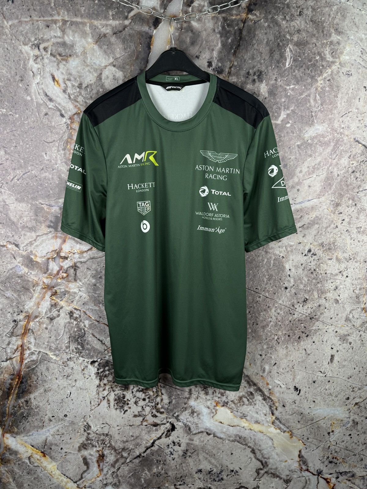 Other Aston Martin Racing Team Shirt Hackett London Green Black Size US XL / EU 56 / 4 - 1 Thumbnail