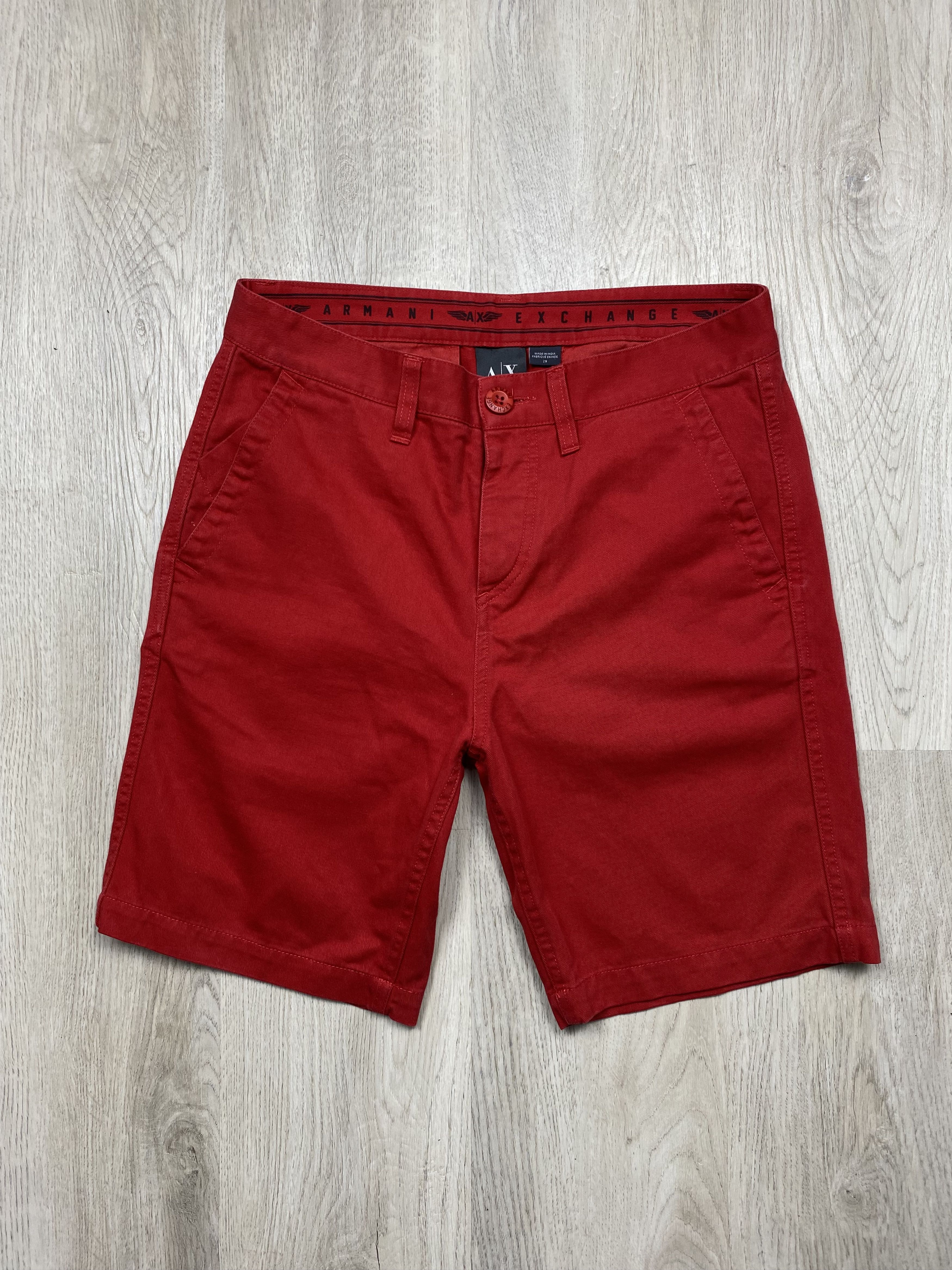 Armani Armani Exchange Vintage Mens Chino Shorts Size US 29 - 1 Thumbnail