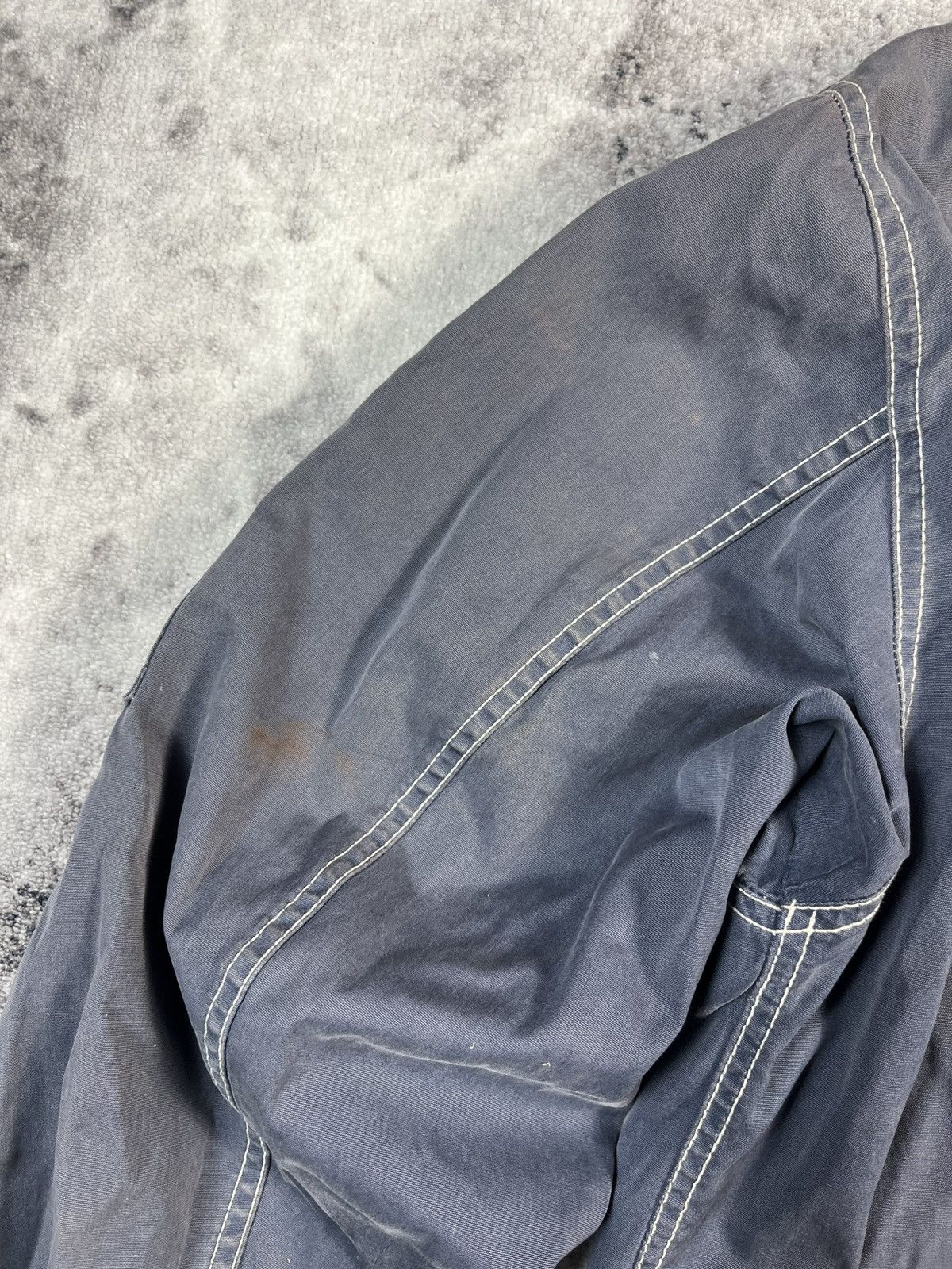 Diesel Vintage Diesel Distressed Faded Jacket Y2K Workwear Style Size US S / EU 44-46 / 1 - 21 Thumbnail