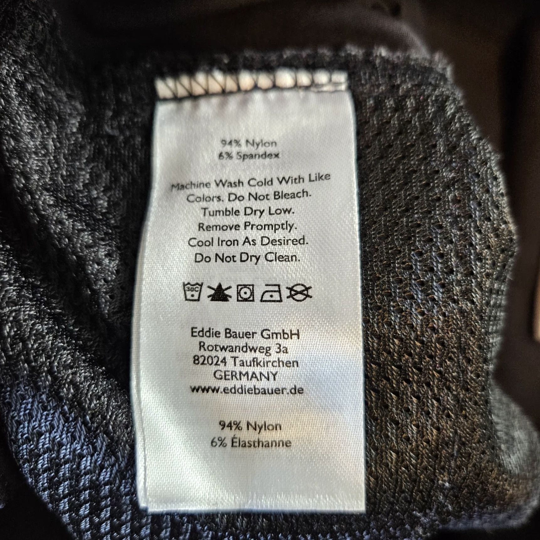 Eddie Bauer Eddie Bauer Womens Pants Sz 18 Solid Black High Rise Nylon Blend Size 40" / US 18 - 7 Thumbnail