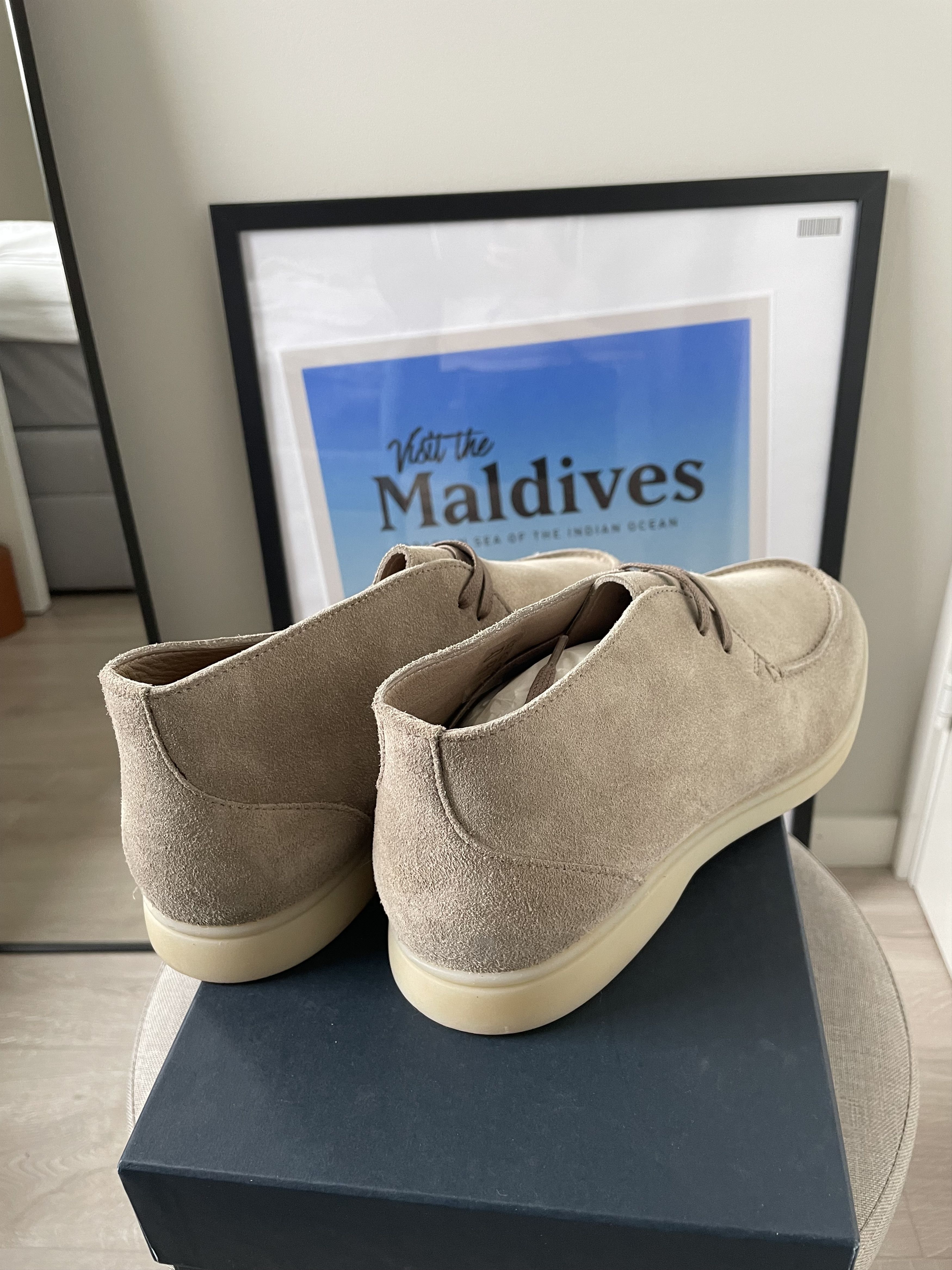 Suitsupply [NO US TAX] New Suitsupply suede chukka boots, US9\UK8\EU42 Size US 9 / EU 42 - 3 Thumbnail