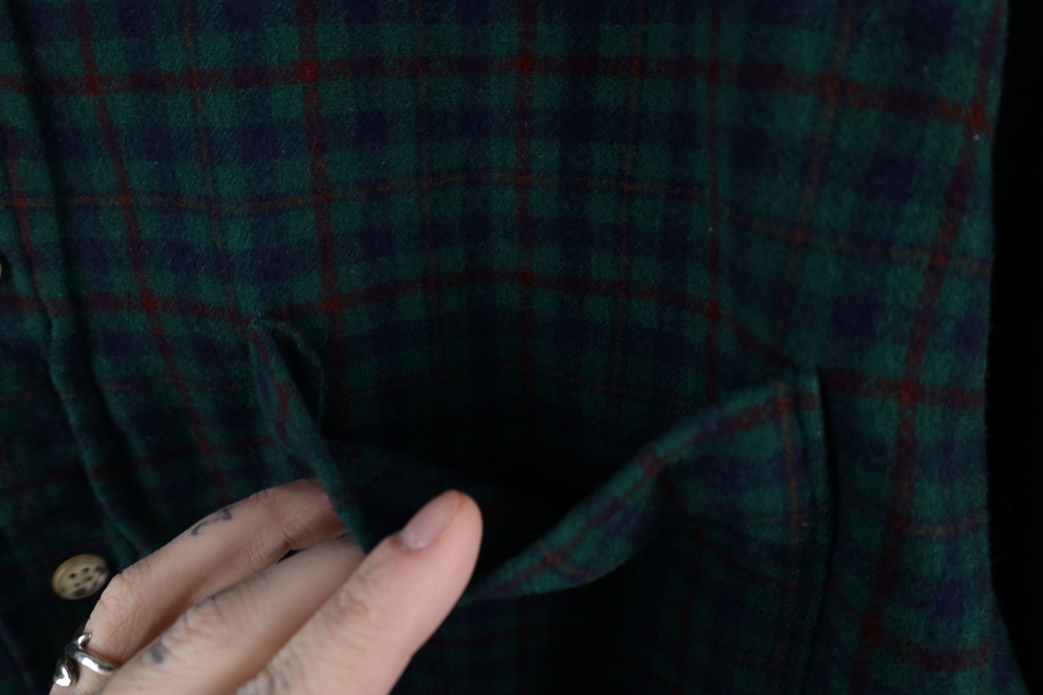 Pendleton × Vintage Vintage 90s Pendleton Wool Board Button Shirt Plaid USA Size US L / EU 52-54 / 3 - 6 Thumbnail