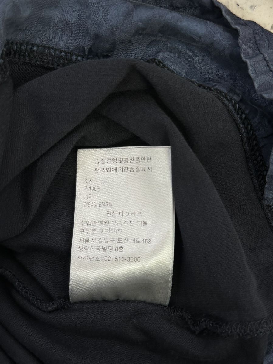 Dior Navy Dior Tee Oblique Size US XL / EU 56 / 4 - 8 Thumbnail