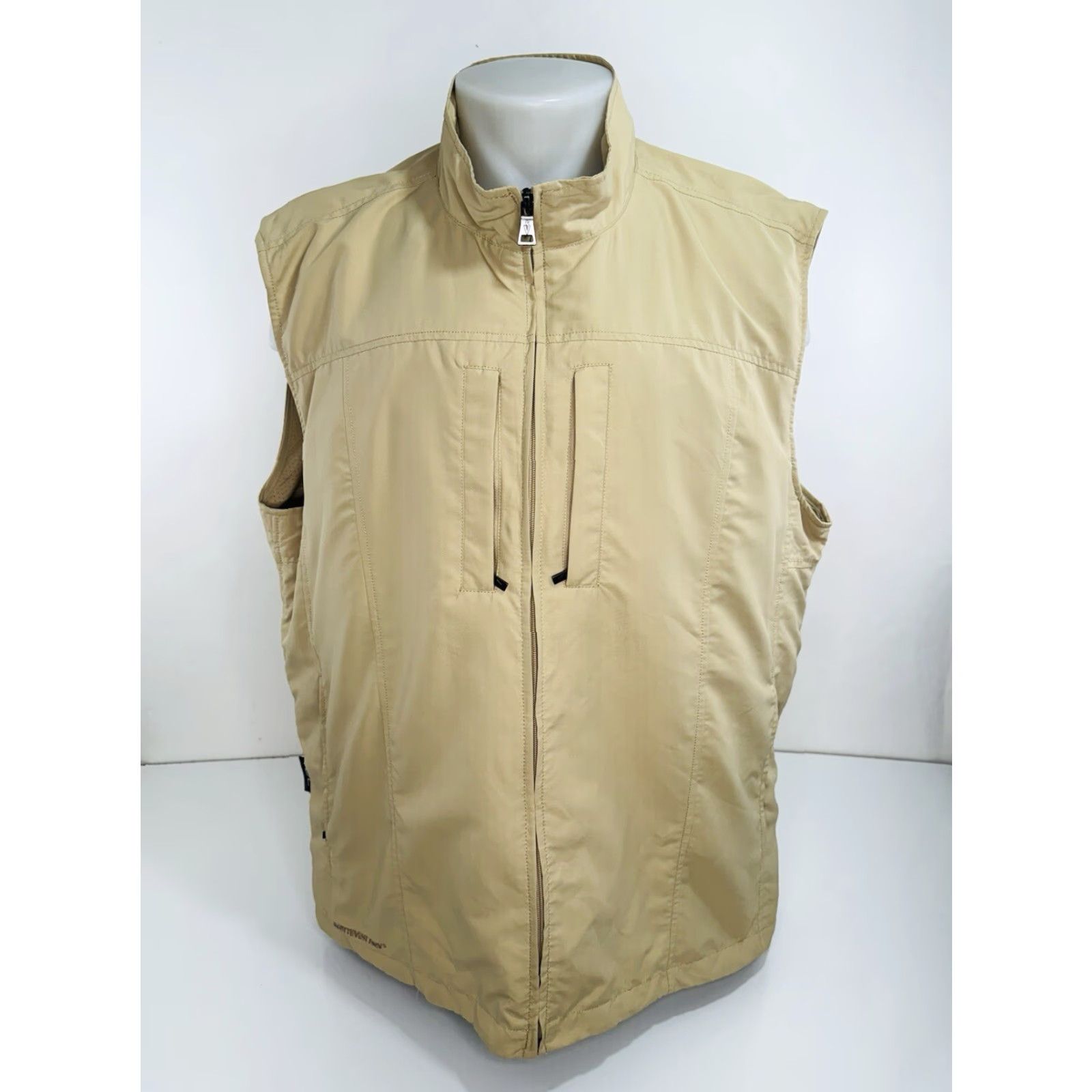 Vintage SCOTTeVEST Vest - XXL Utility Vest Mens Beige 2XL Polyester Size US XXL / EU 58 / 5 - 2 Thumbnail