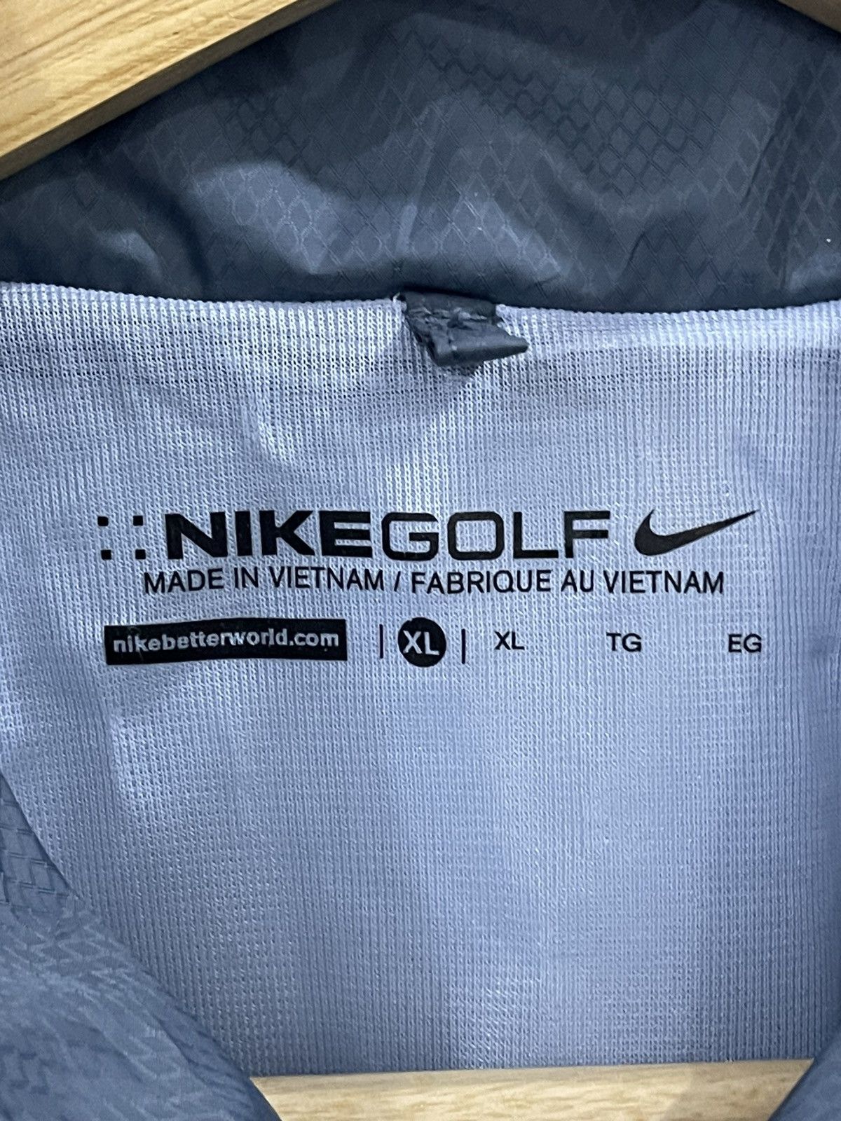 Nike Vintage Nike Golf Windbreaker Size US XL / EU 56 / 4 - 3 Thumbnail