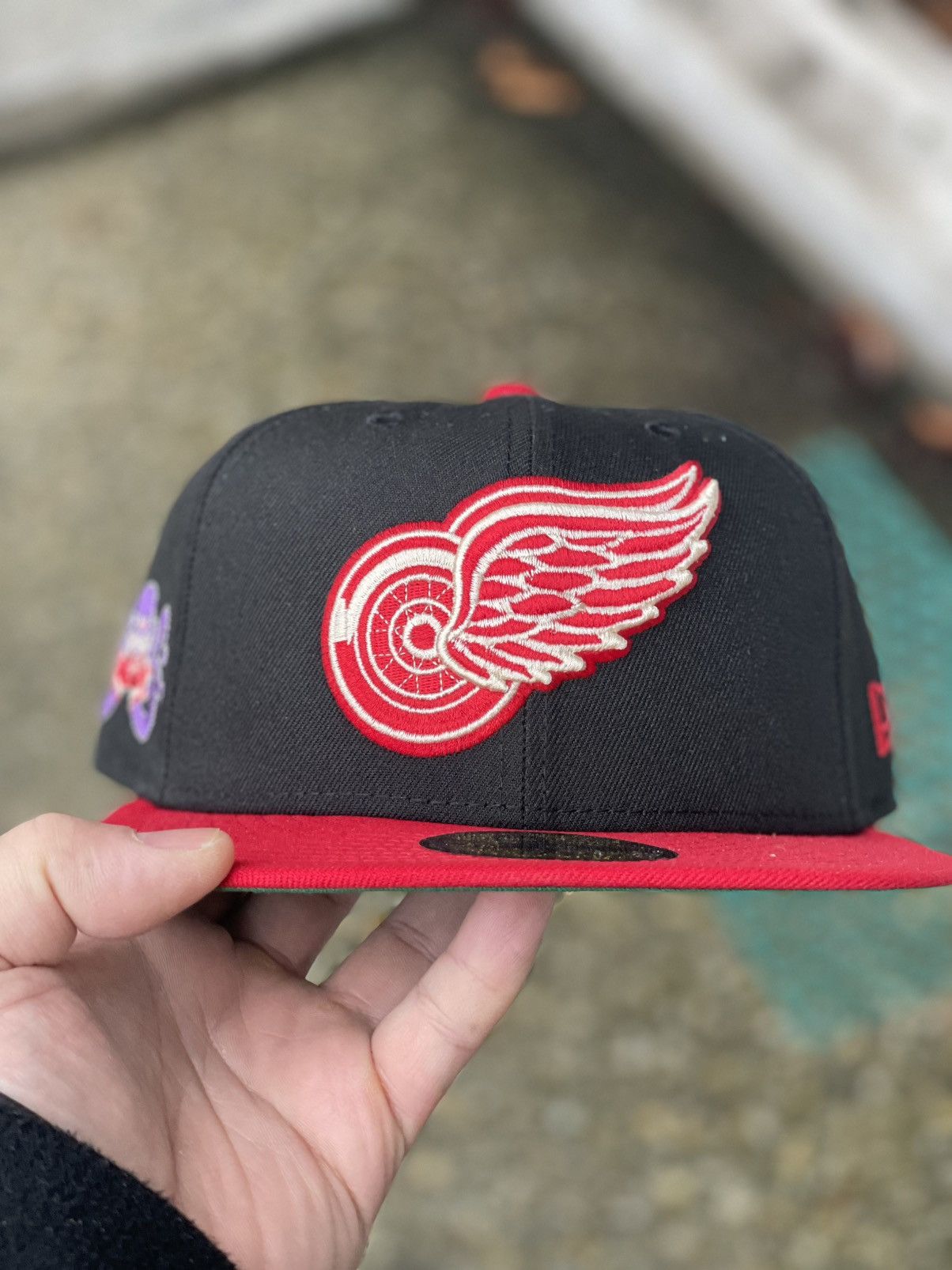 New Era × Topperz New Era Detroit Red Wings size 7 1/4 Size ONE SIZE - 2 Thumbnail