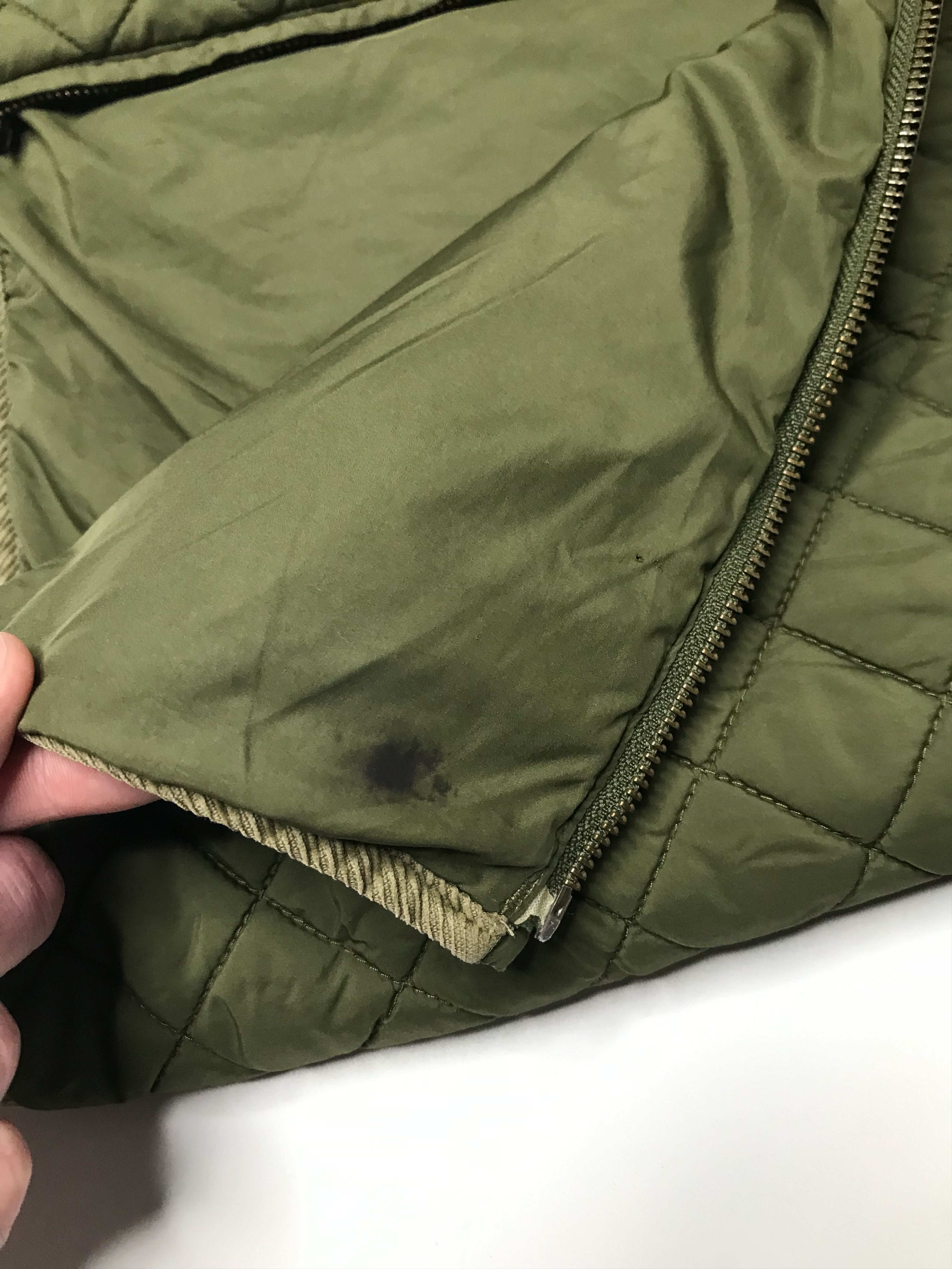 Polo Ralph Lauren Ralph Lauren Quilted Full-Zip Olive Green Jacket Size US S / EU 44-46 / 1 - 7 Thumbnail